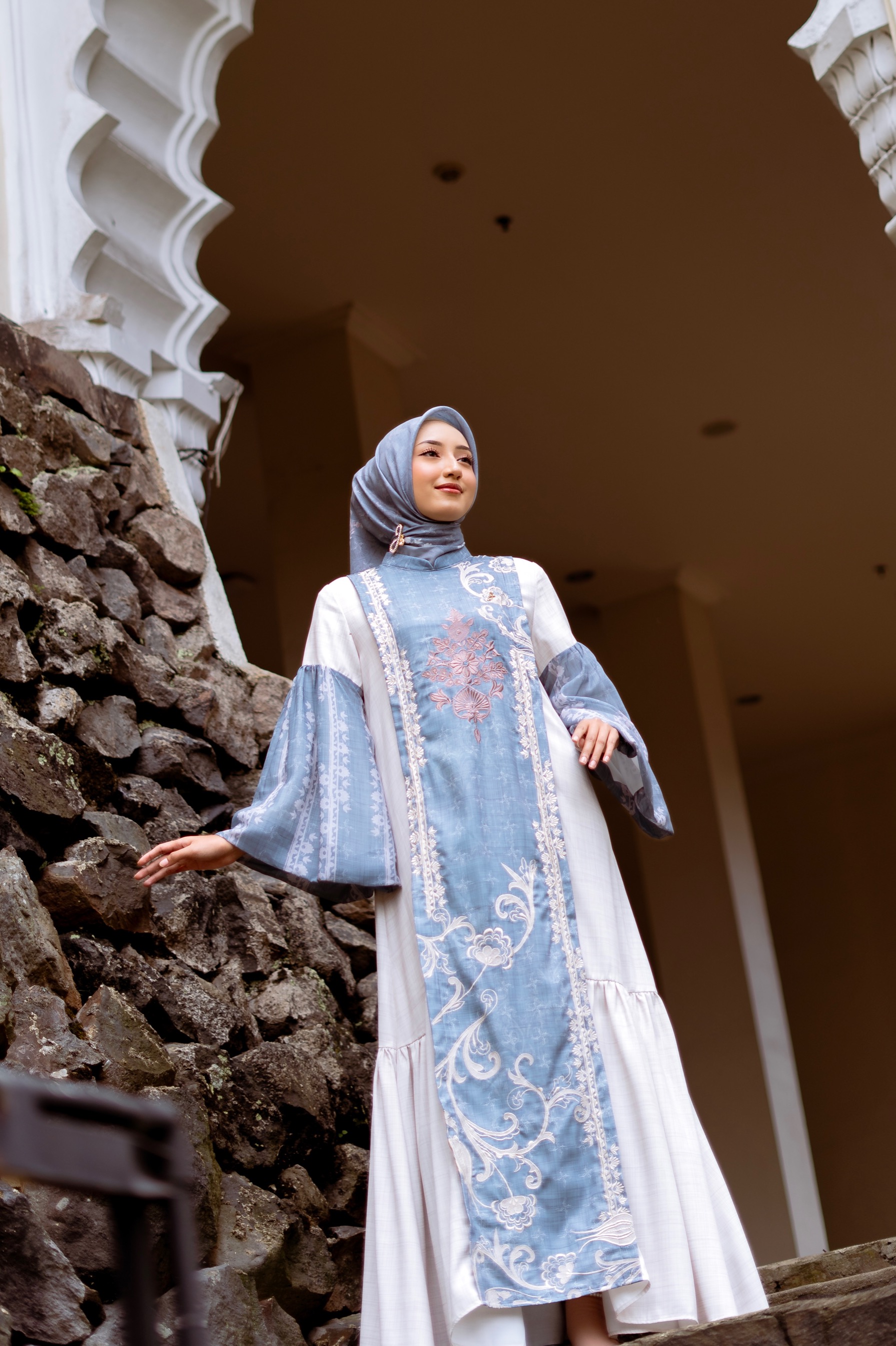 Mahera Al Nuura Dress Teal