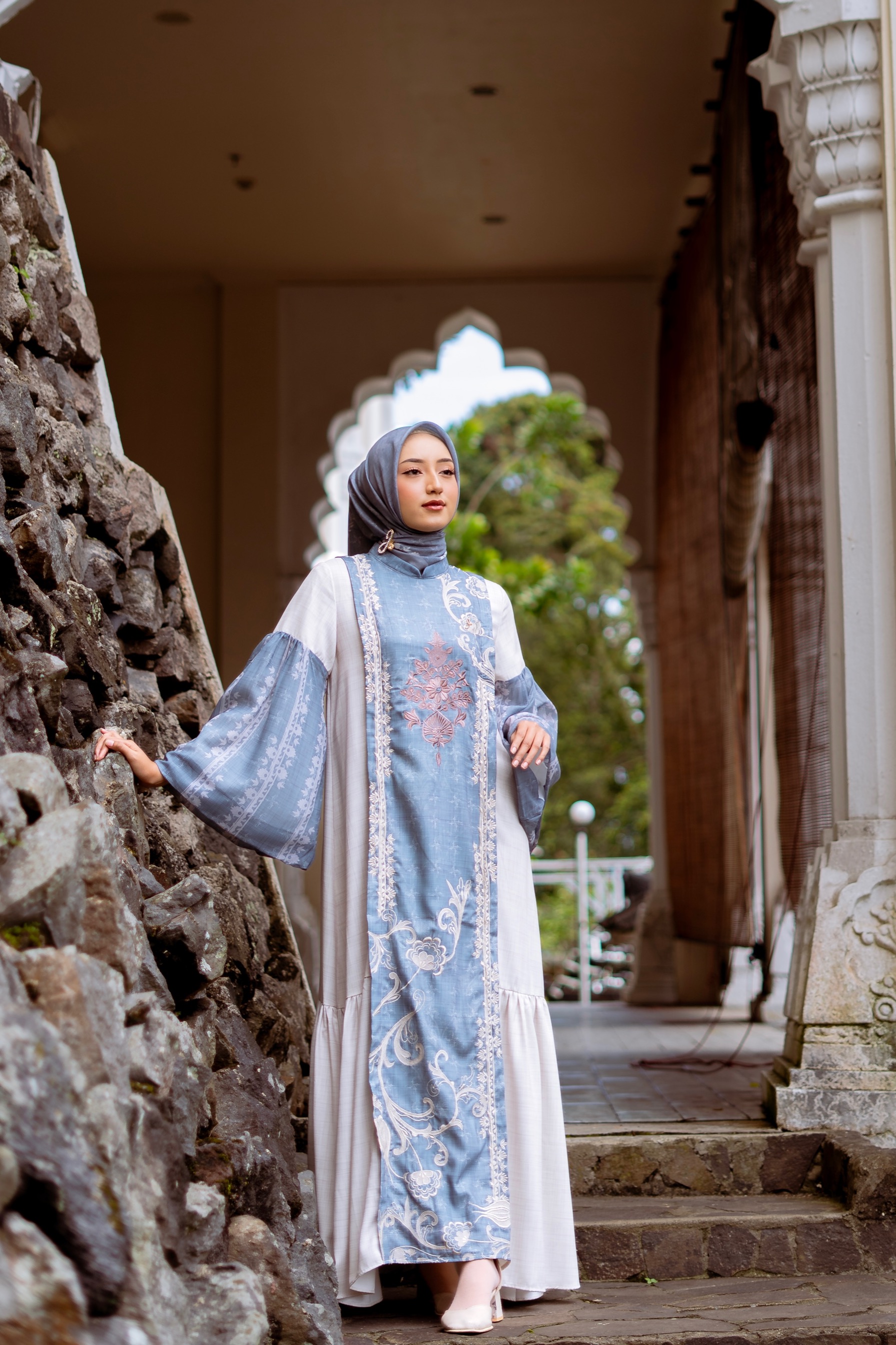 Mahera Al Nuura Dress Teal
