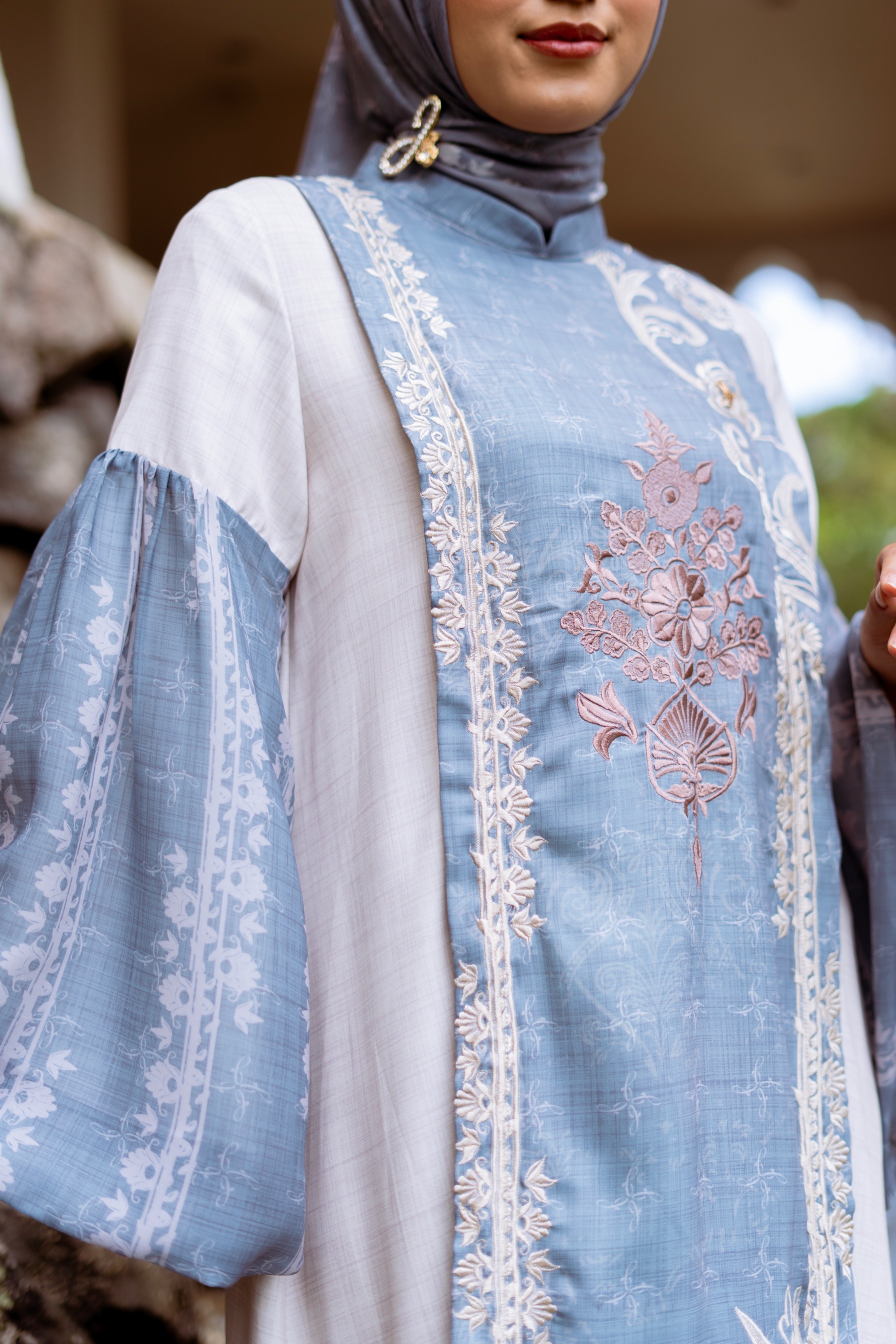 Mahera Al Nuura Dress Teal