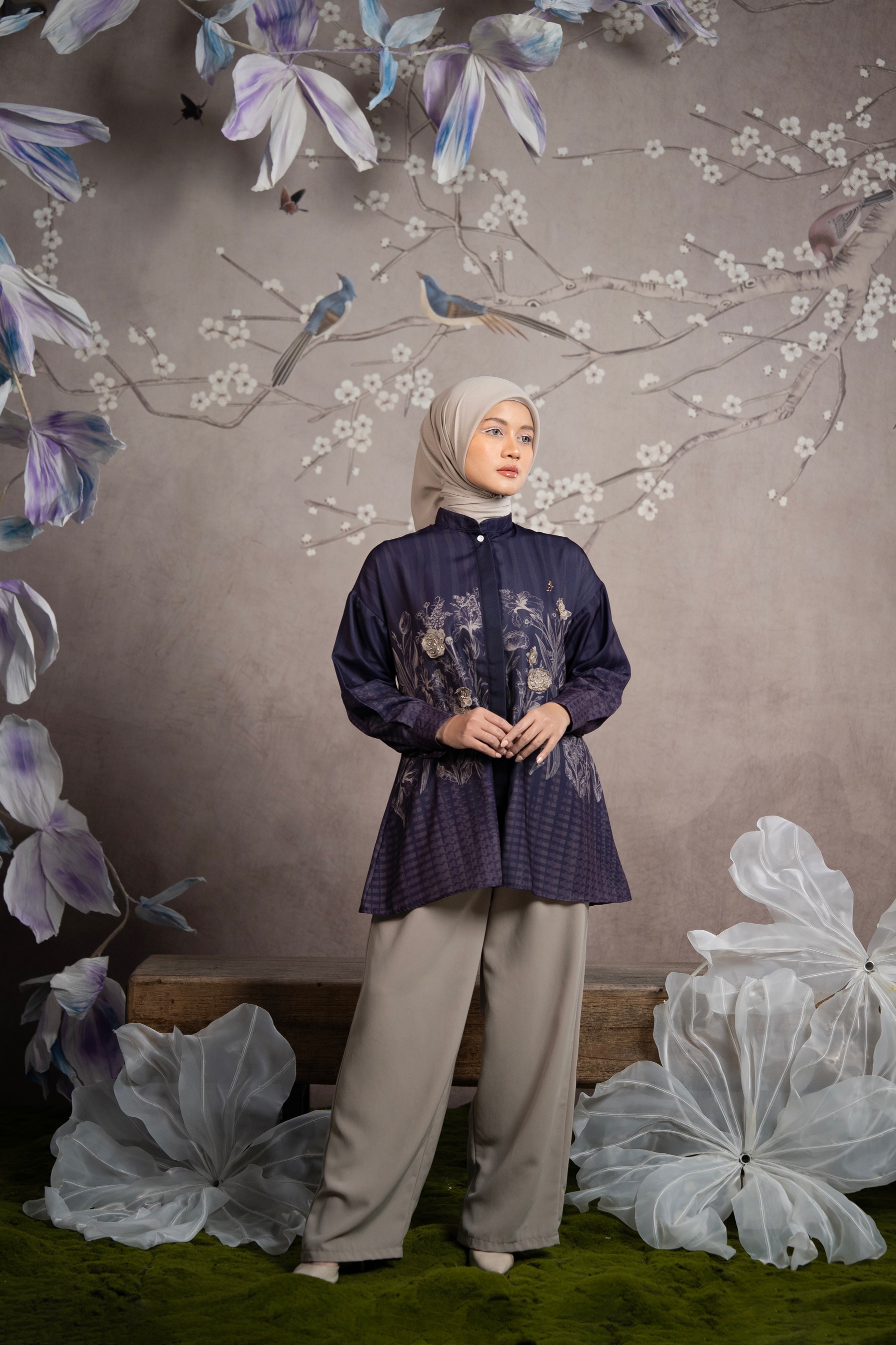 Euthalia Top Purple 