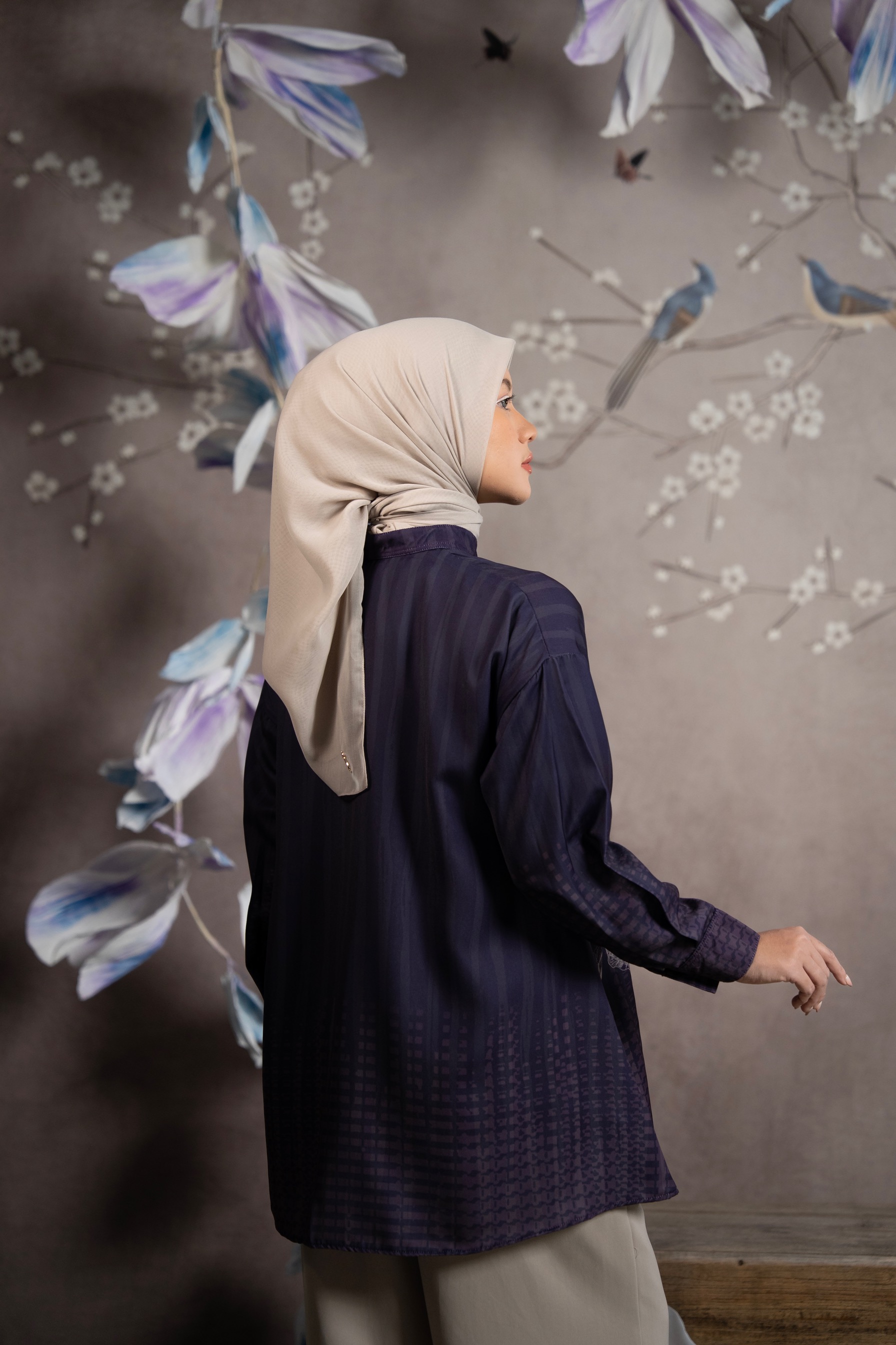 Euthalia Top Purple 