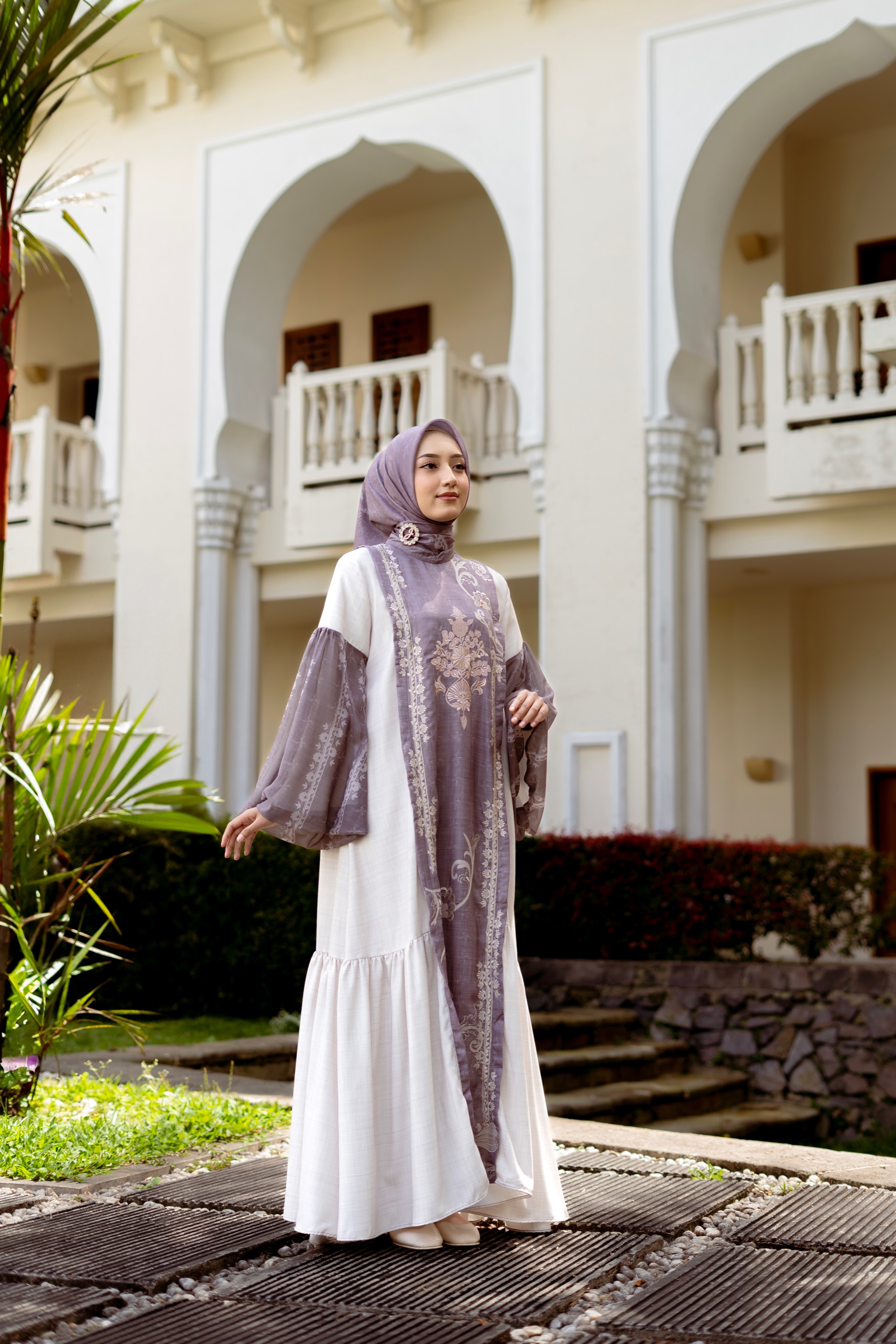 Mahera Al Nuura Dress Taupe