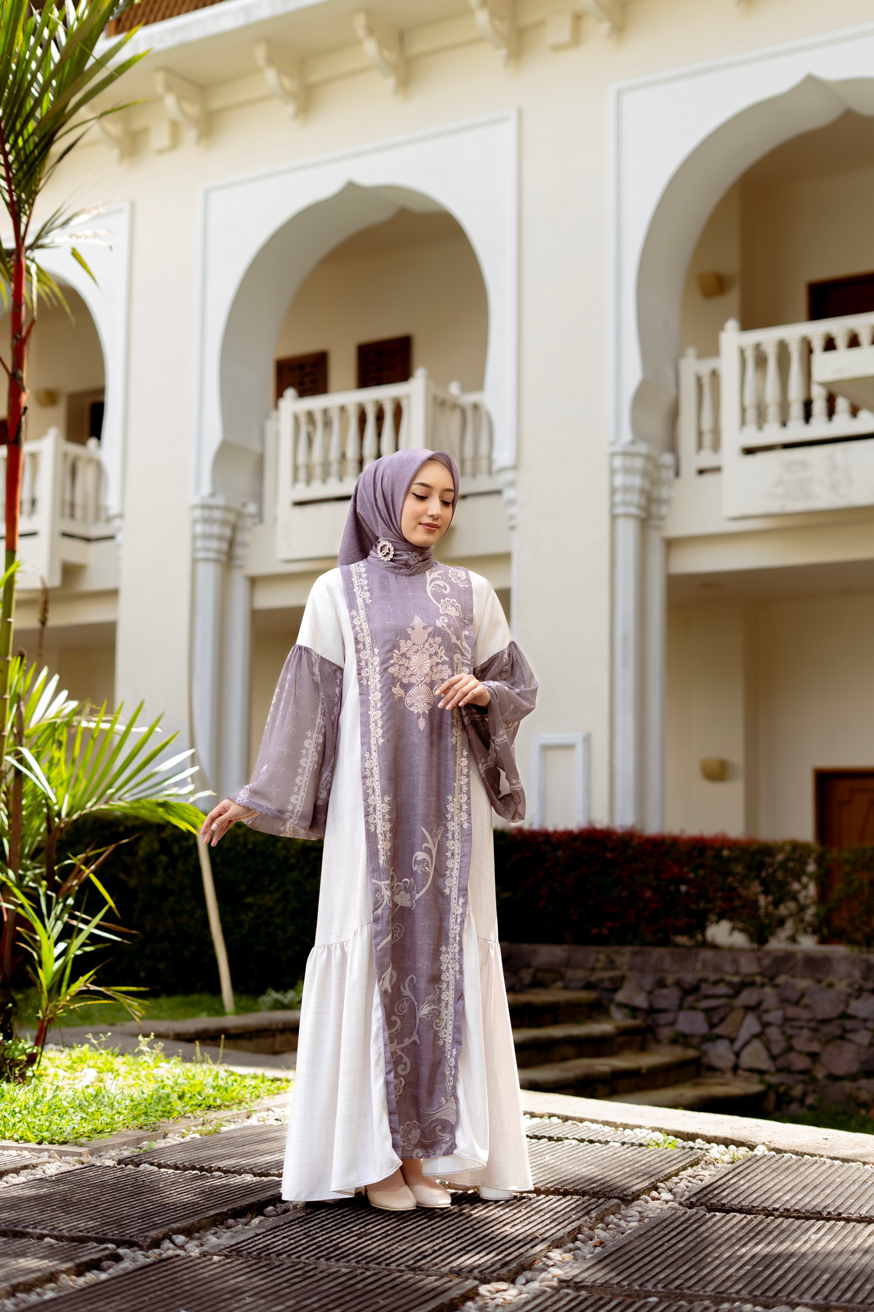 Mahera Al Nuura Dress Taupe