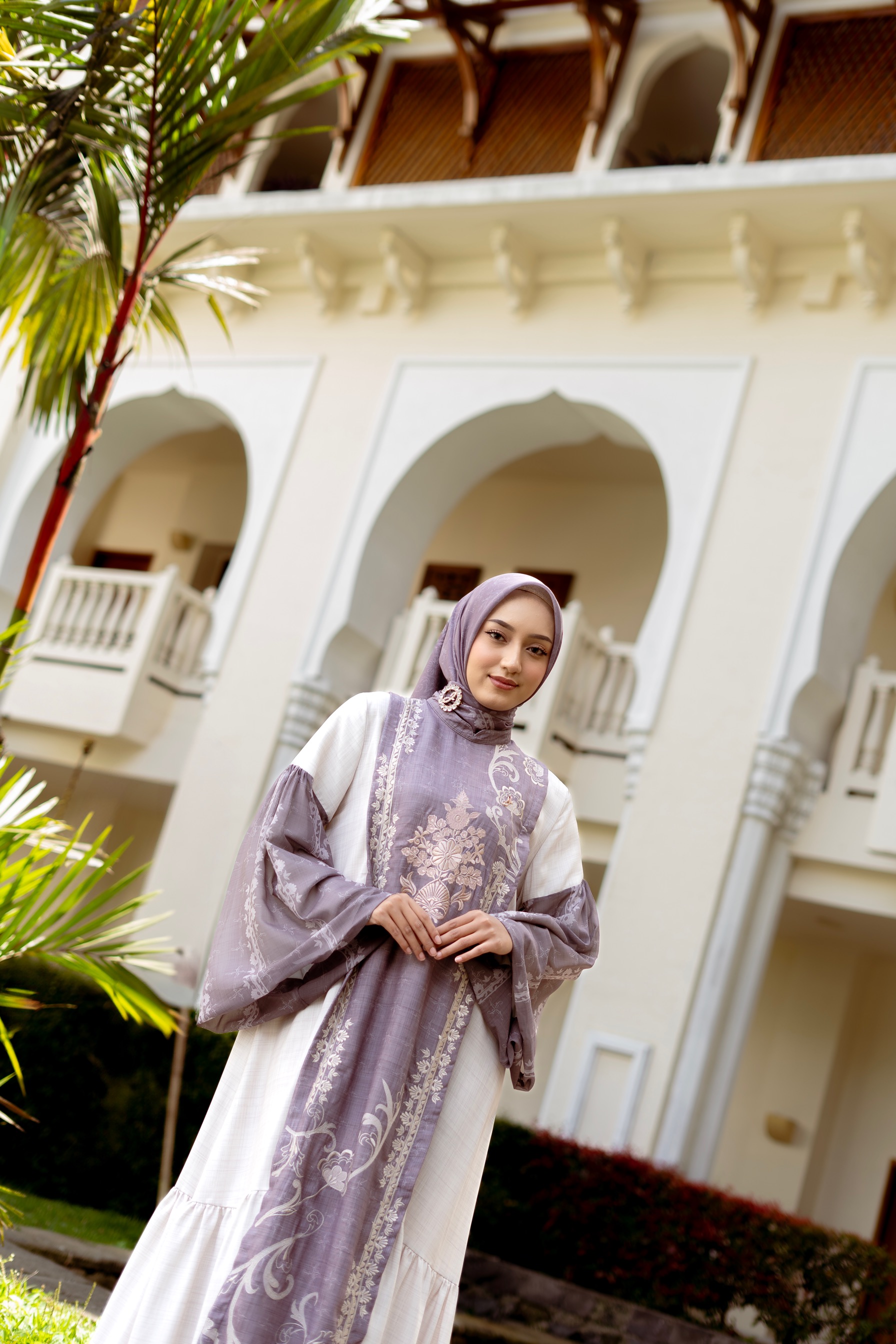 Mahera Al Nuura Dress Taupe