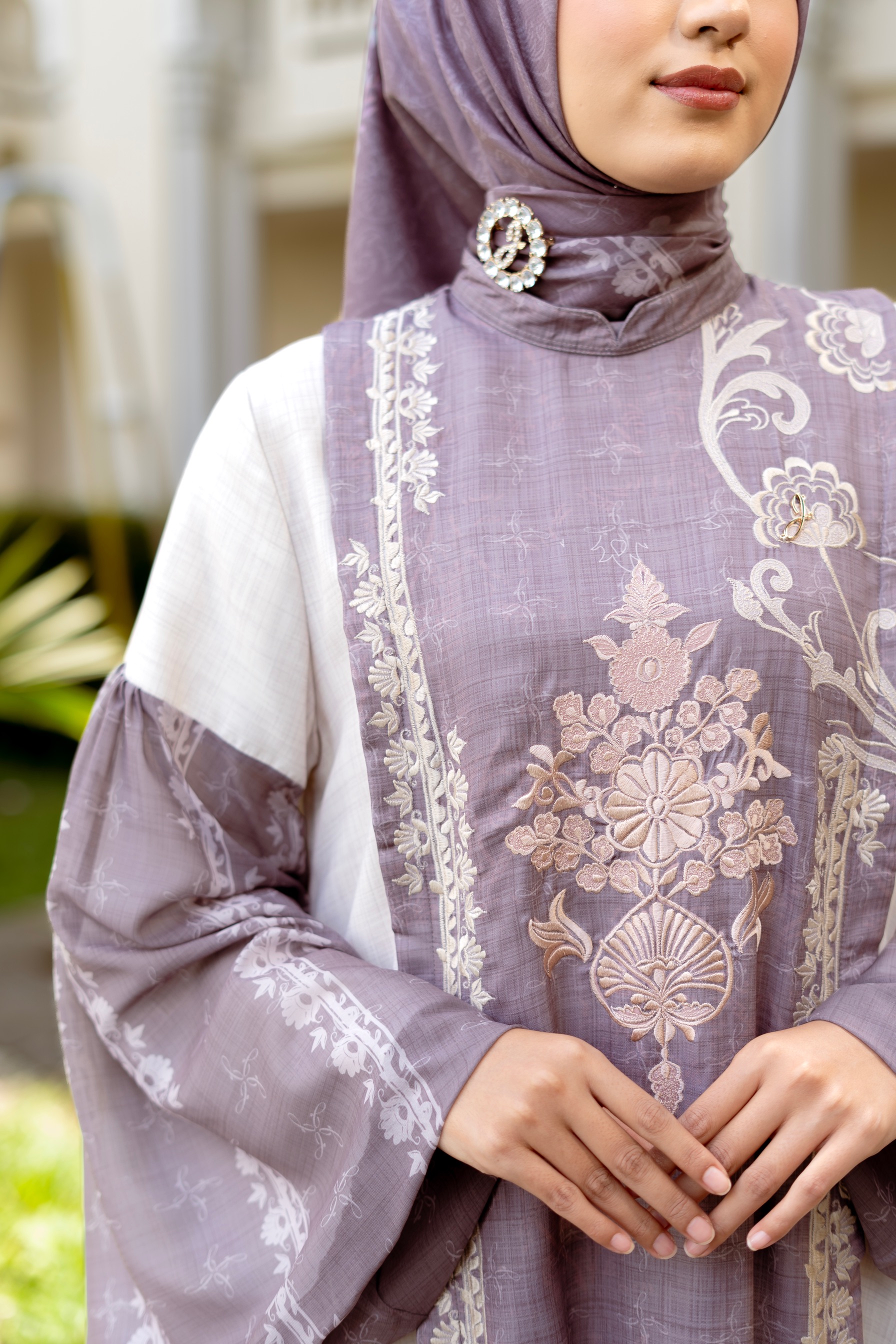 Mahera Al Nuura Dress Taupe