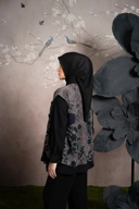 Euthalia Top Black