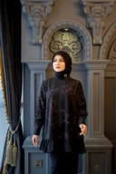 Fatimah Blouse Black
