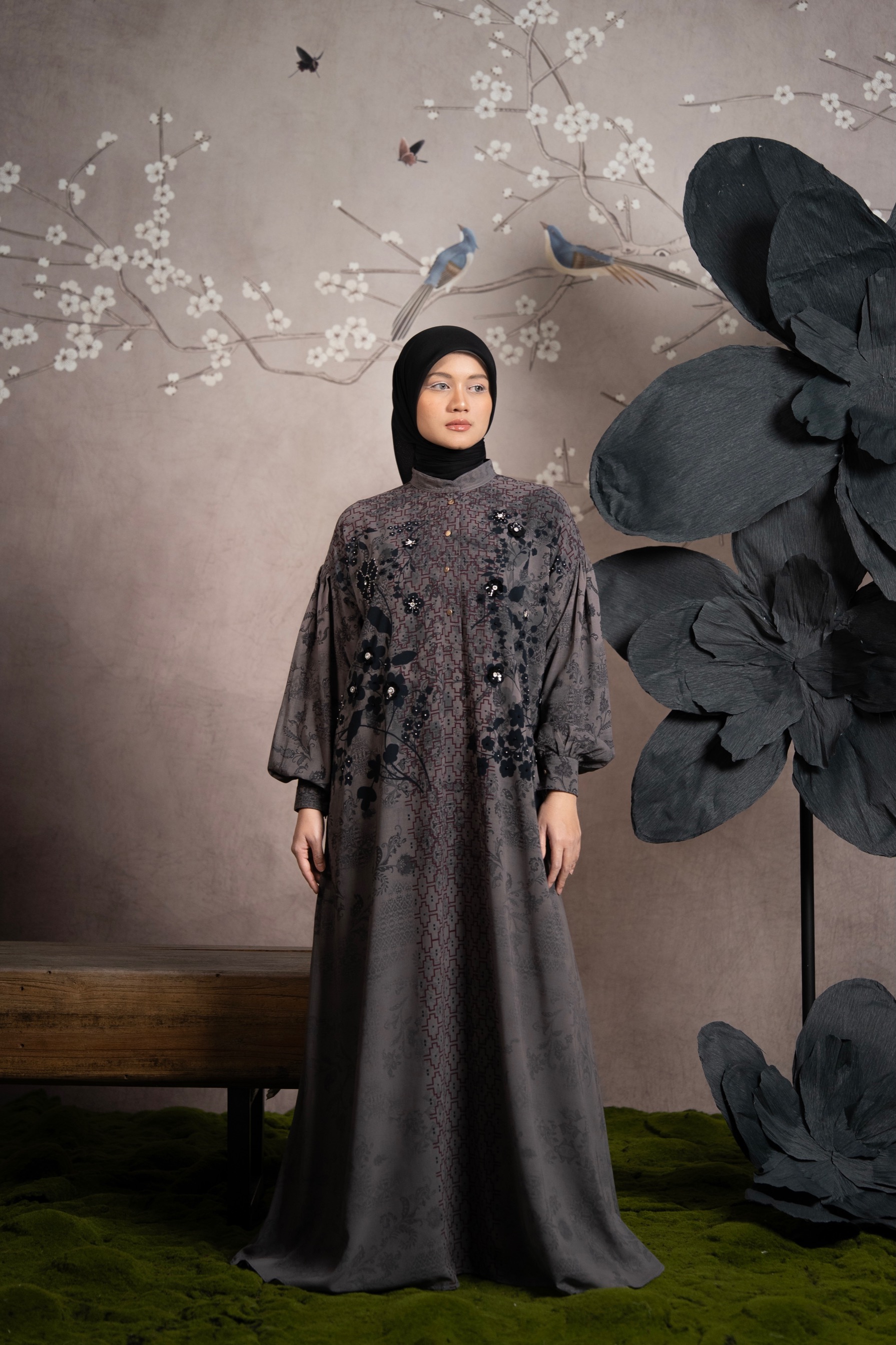 Euthalia Dress Black