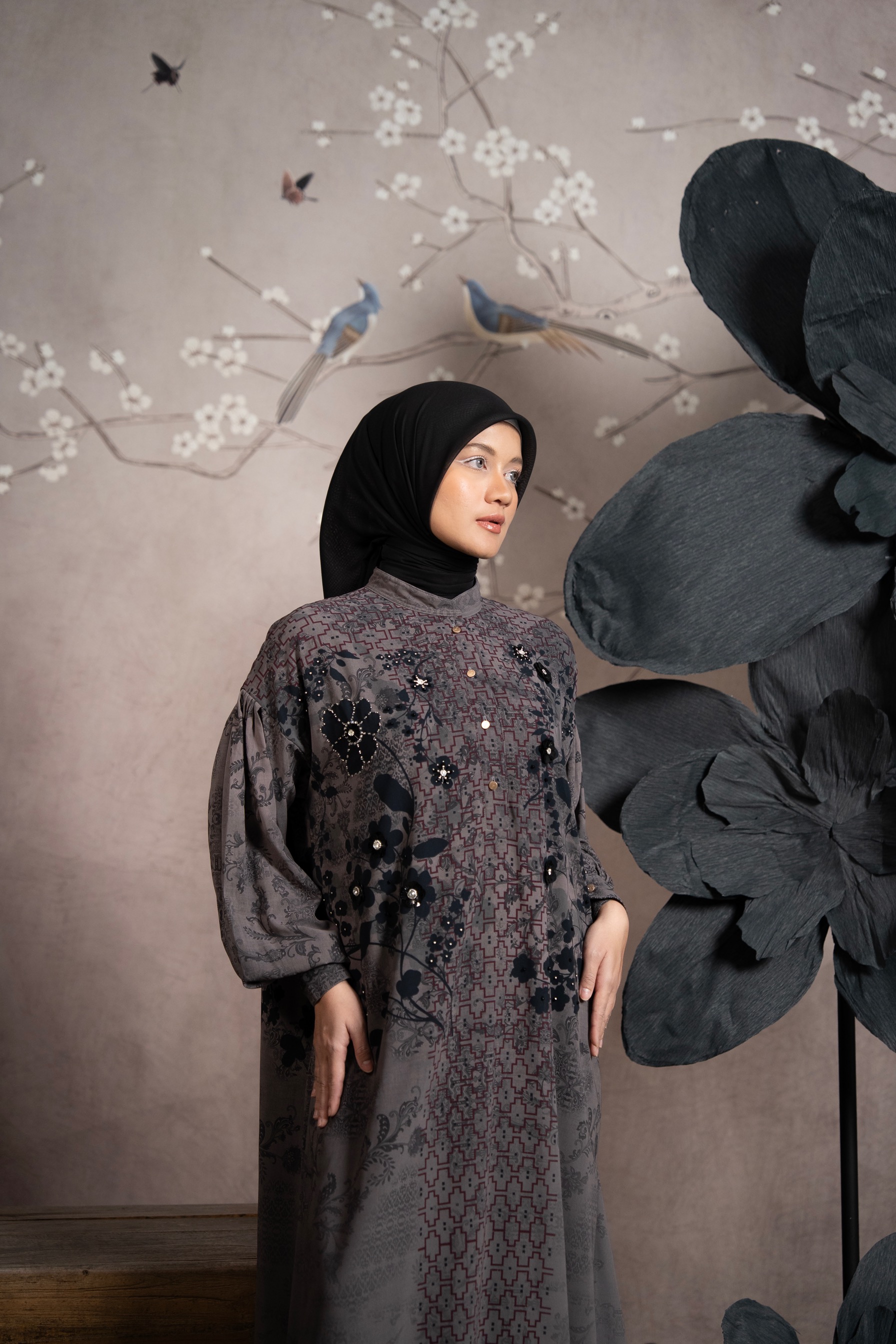 Euthalia Dress Black