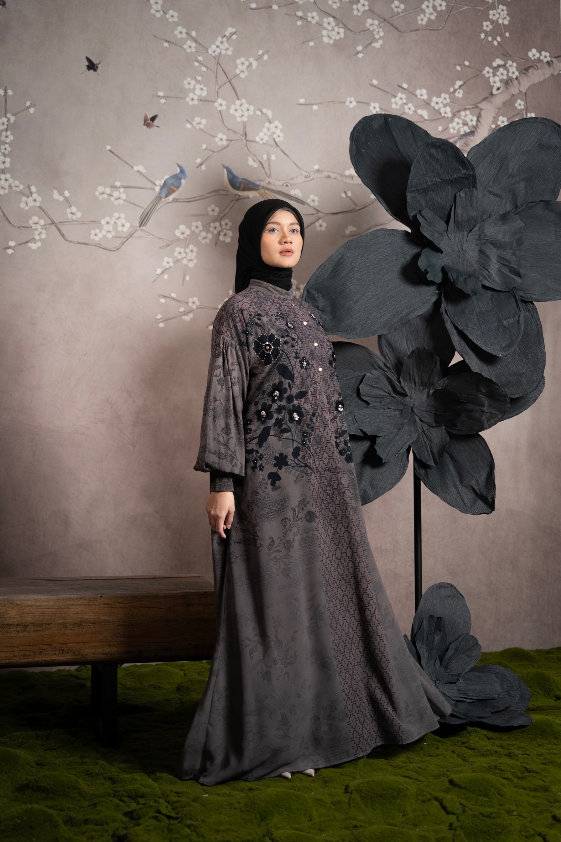 Euthalia Dress Black
