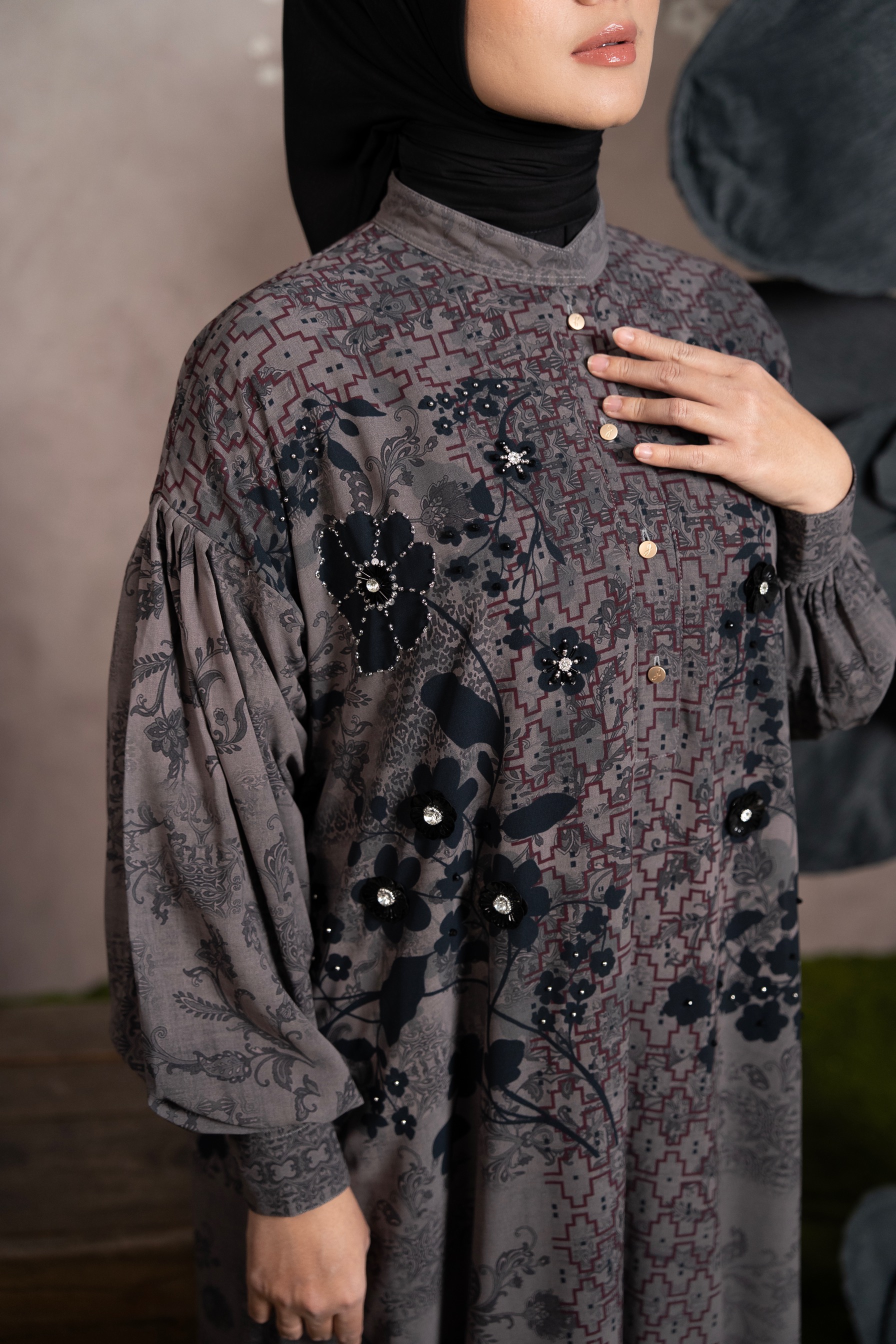 Euthalia Dress Black