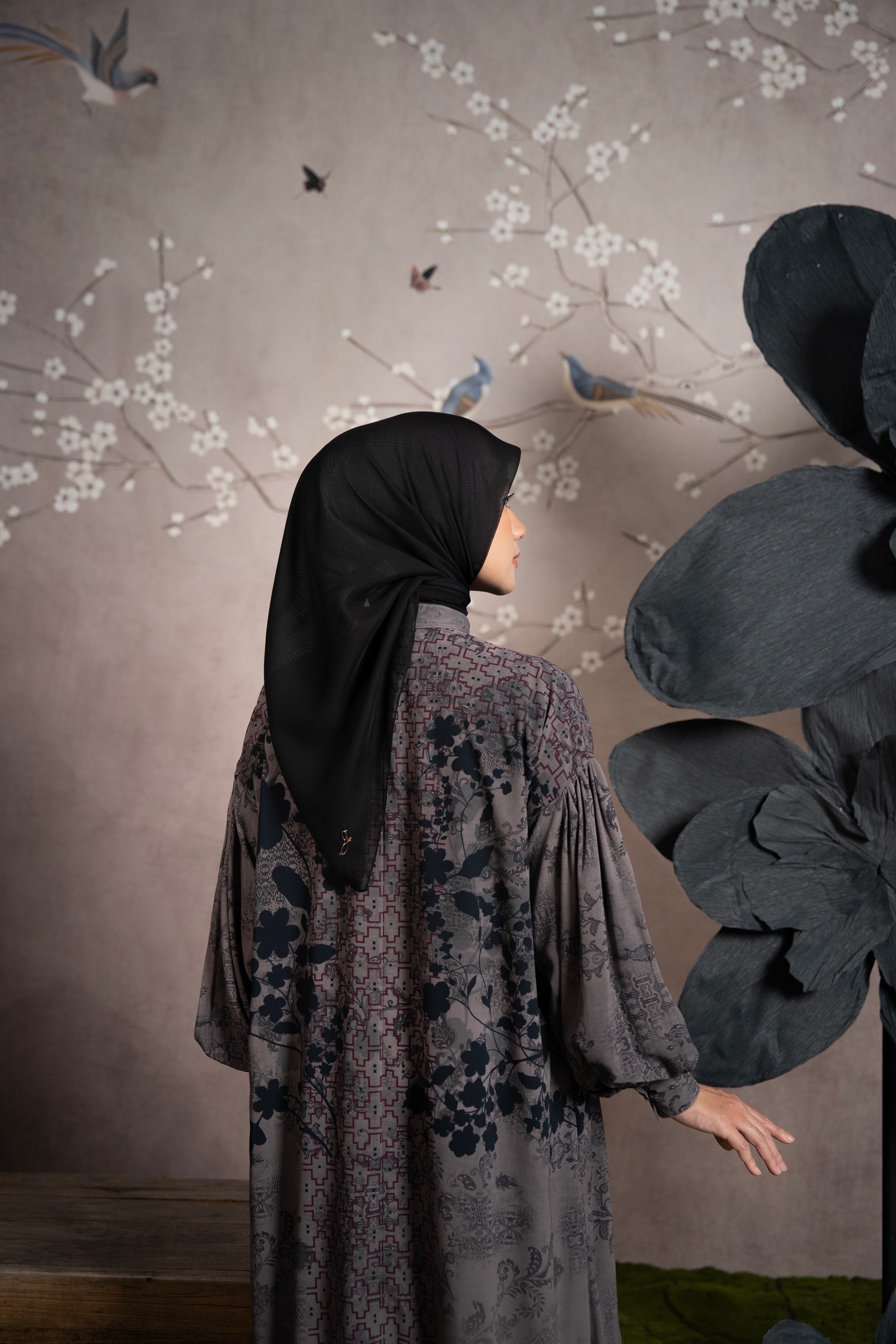 Euthalia Dress Black