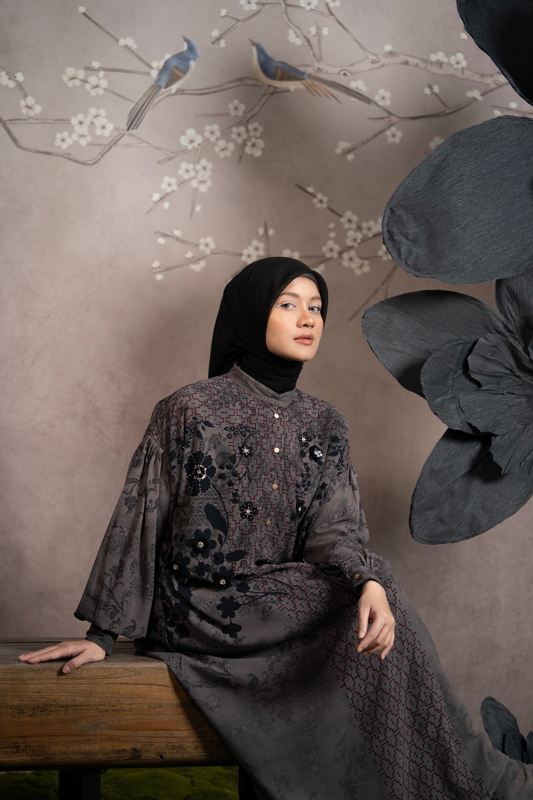 Euthalia Dress Black