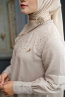 Fatimah Blouse Cream