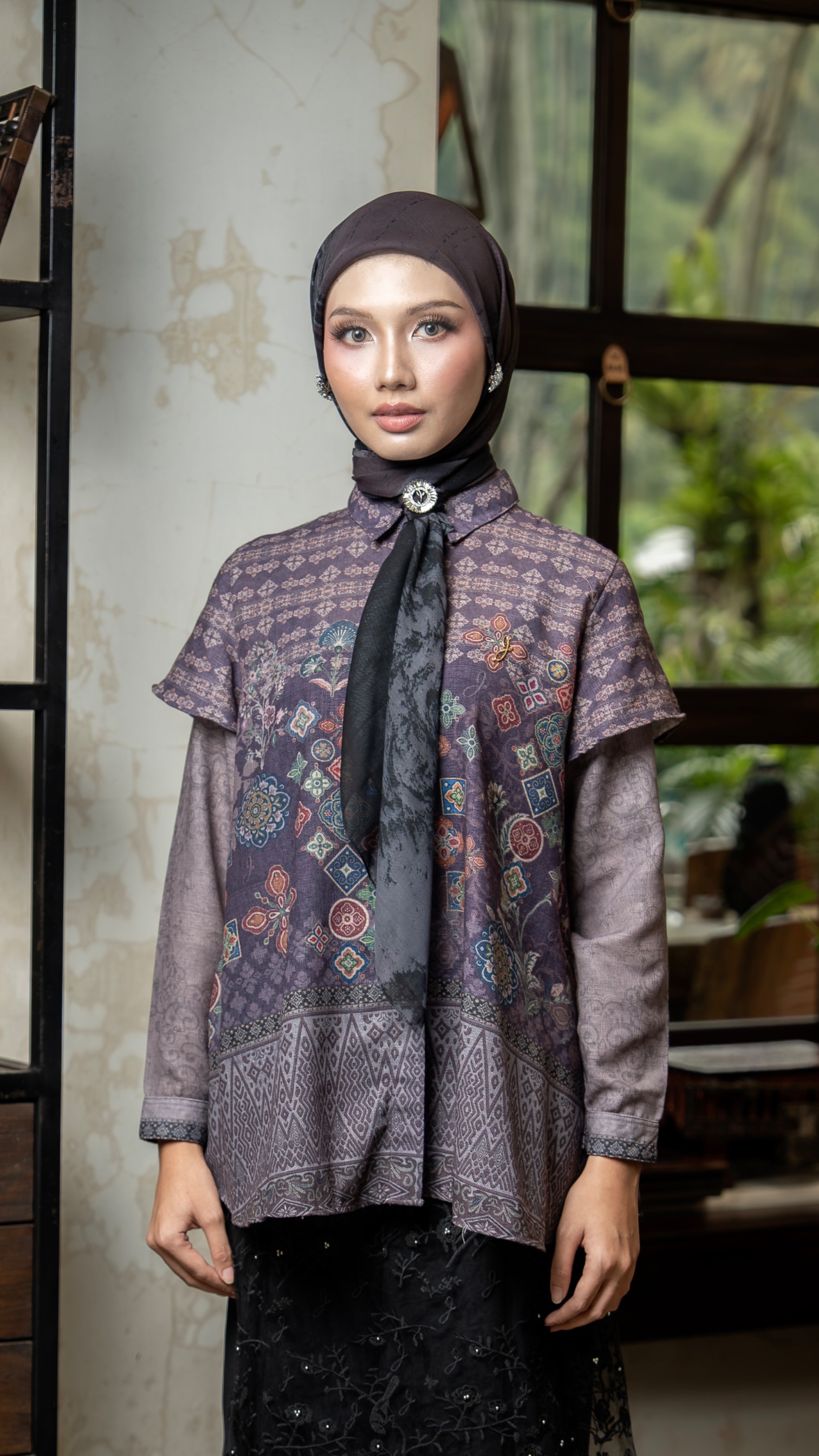 Elmora Top Burgundy