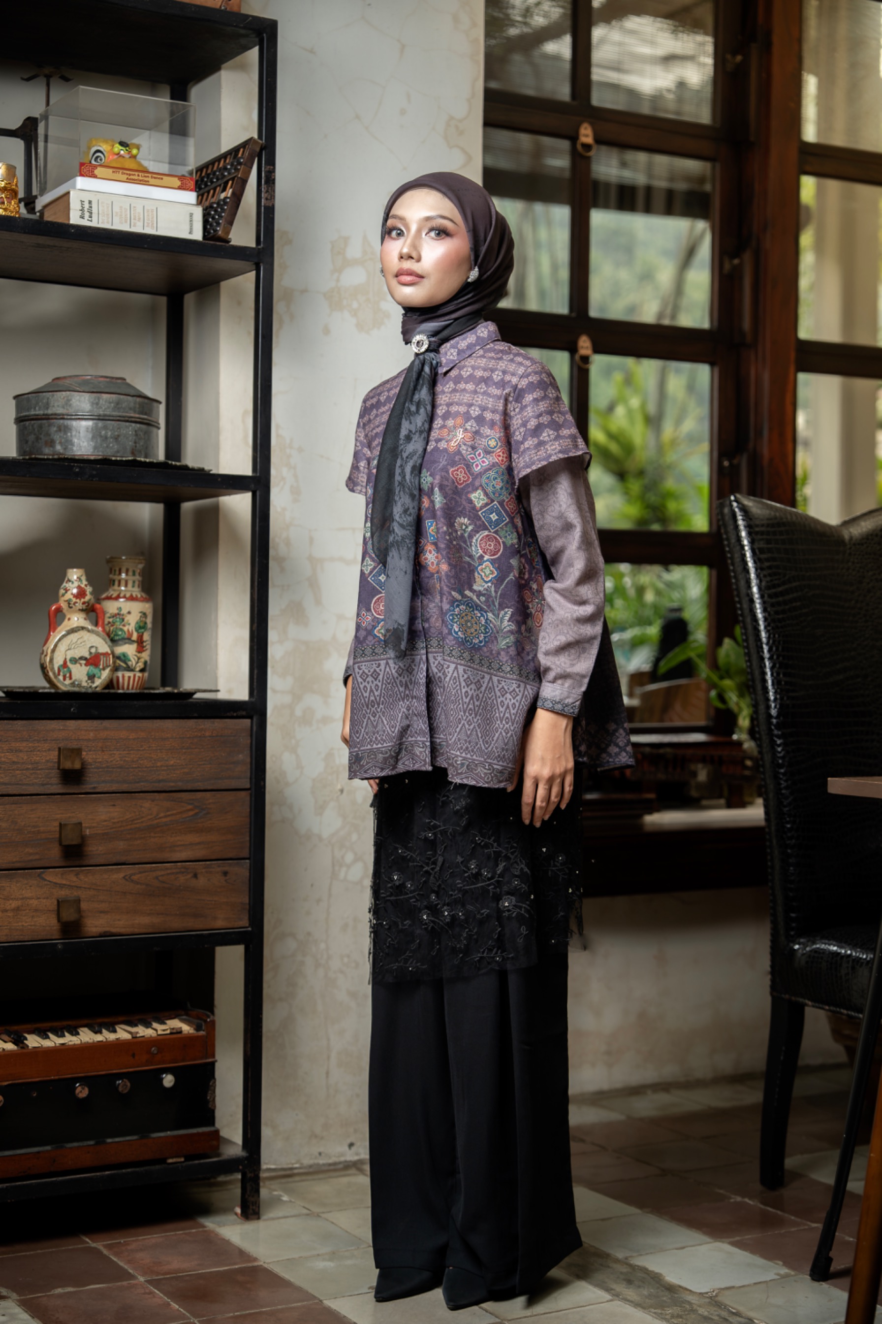 Elmora Top Burgundy