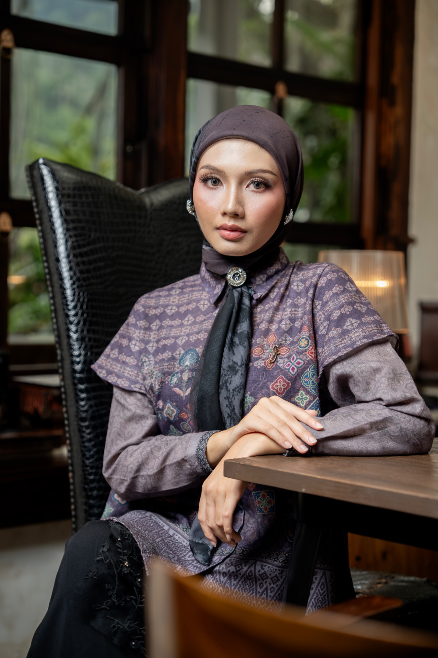 Elmora Top Burgundy
