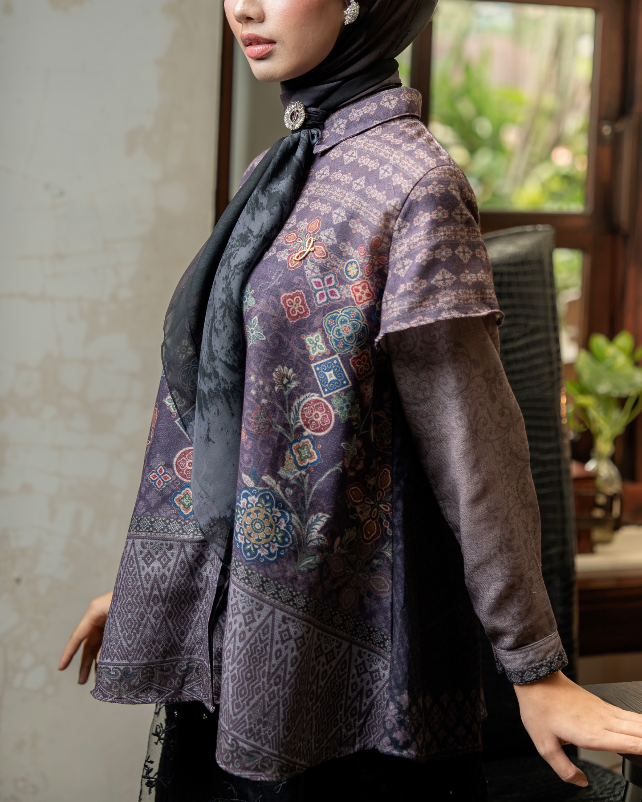 Elmora Top Burgundy