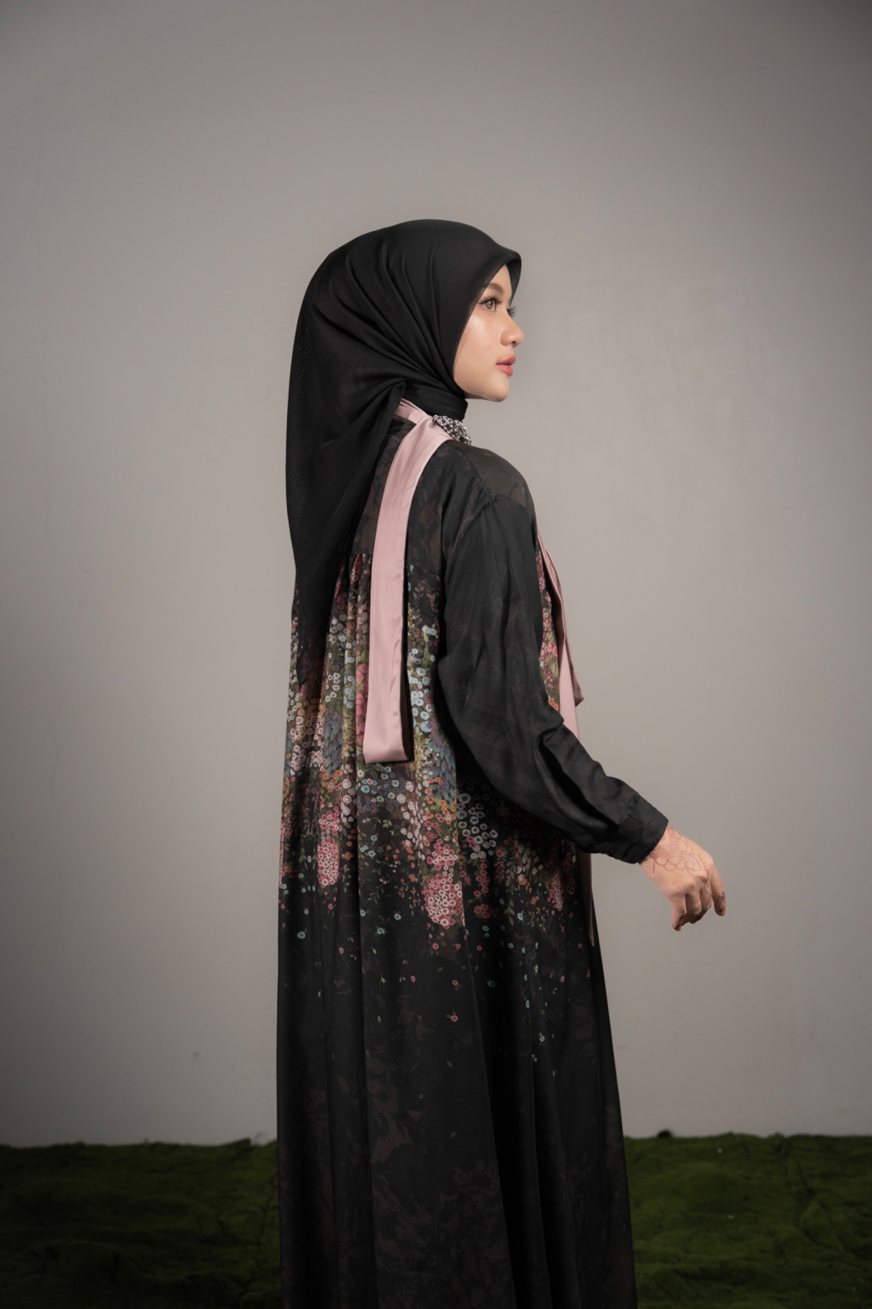 Alyssa Dress Charcoal
