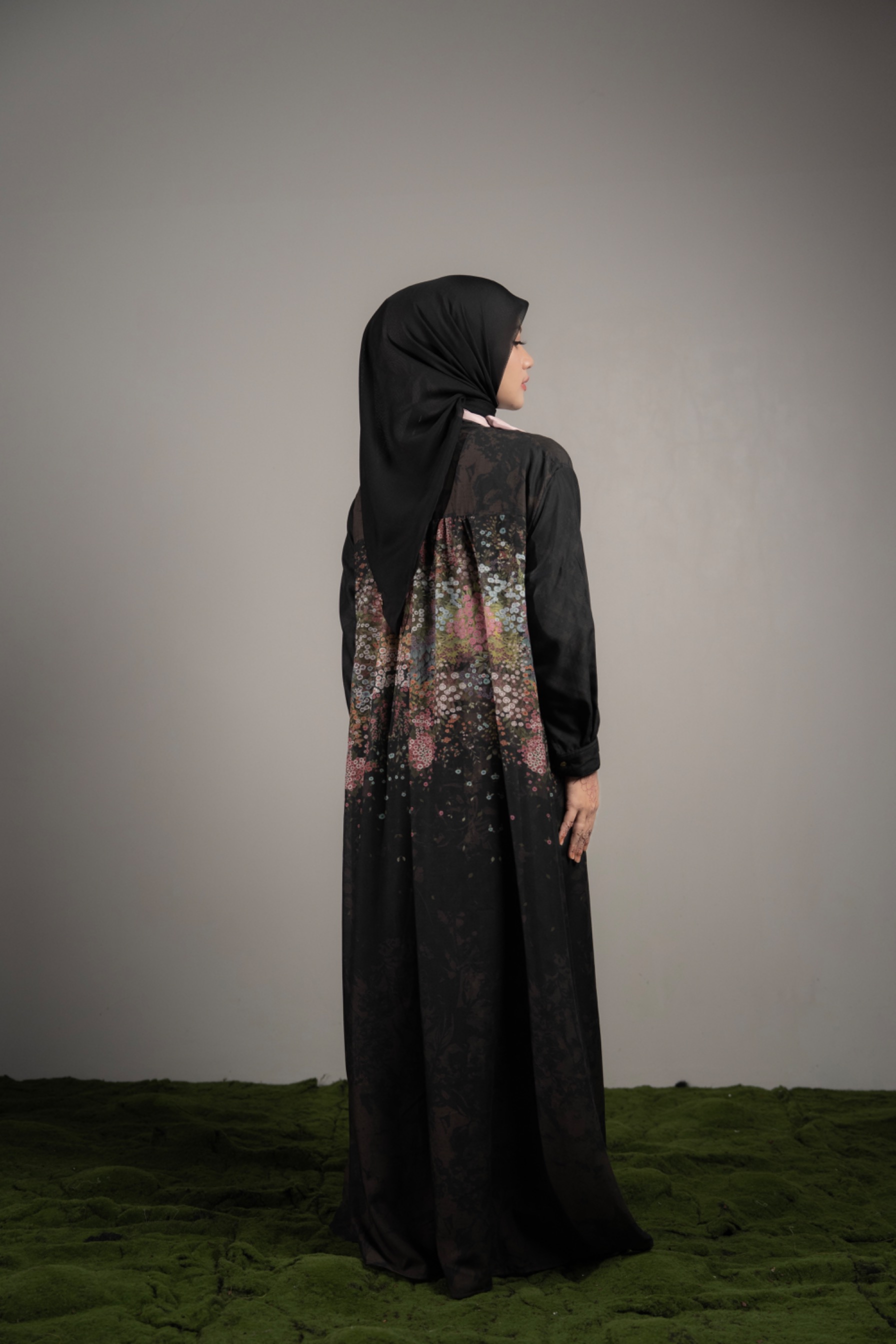 Alyssa Dress Charcoal