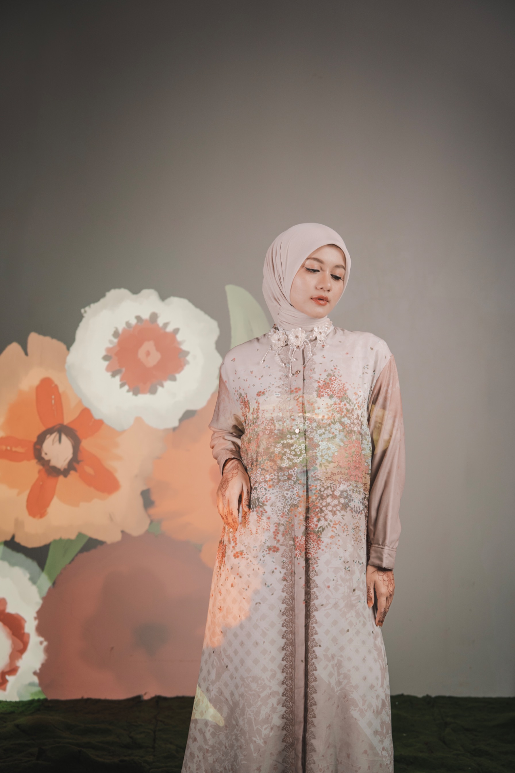 Alyssa Dress Peach 