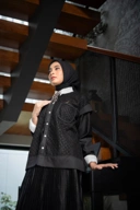 Baseera Top Jet Black
