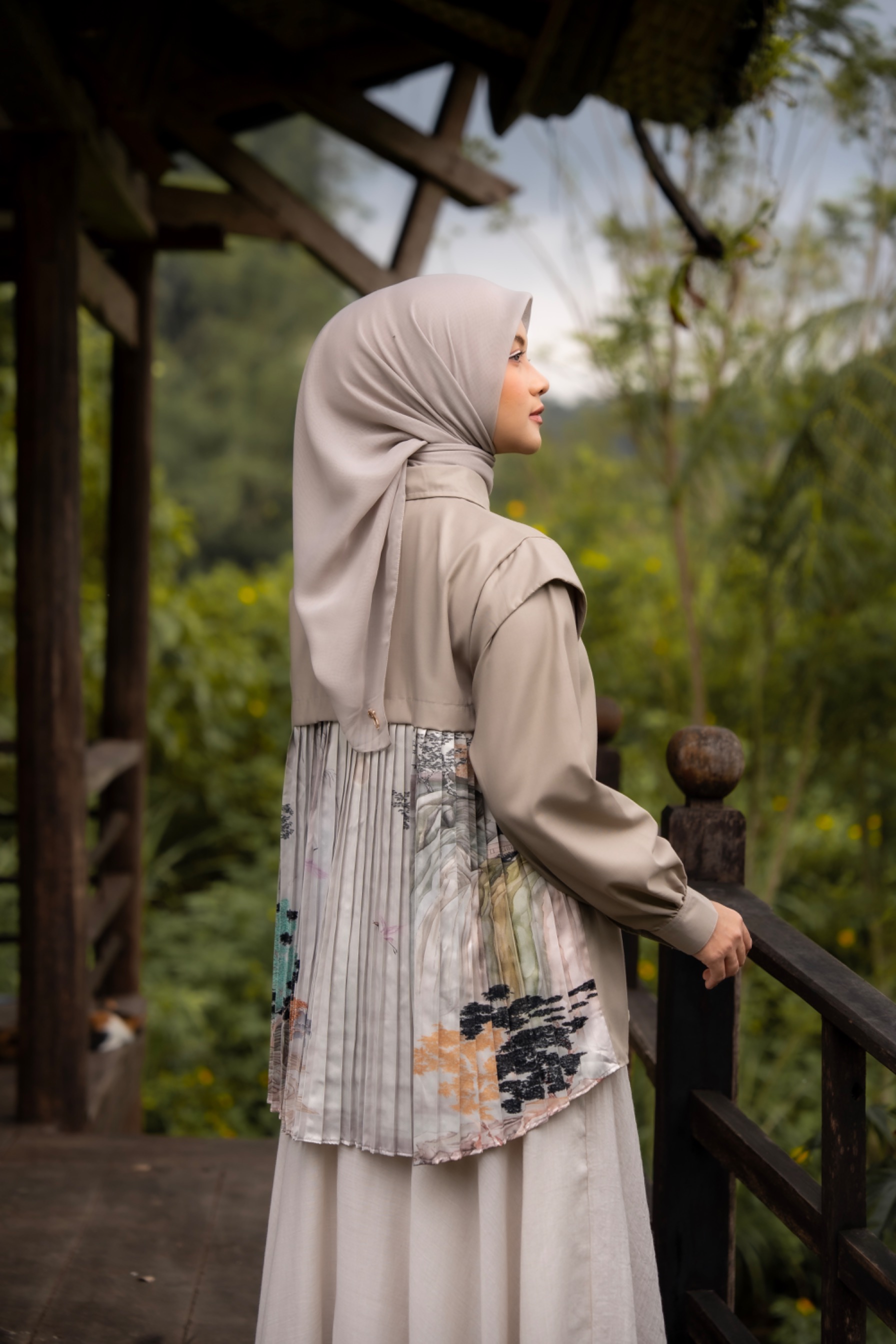 Shiranami Top Brown 