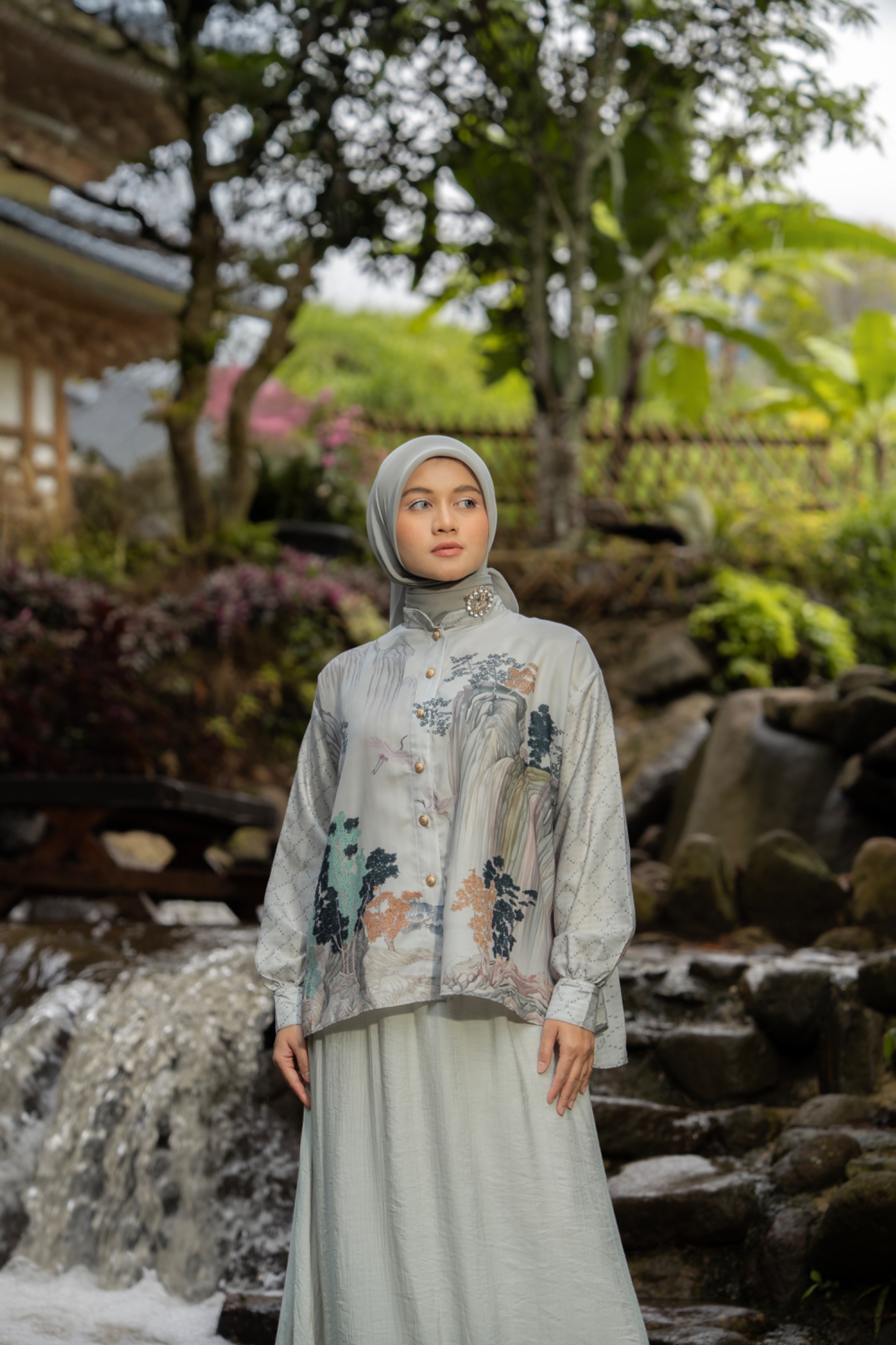Shiranami Top Ivory