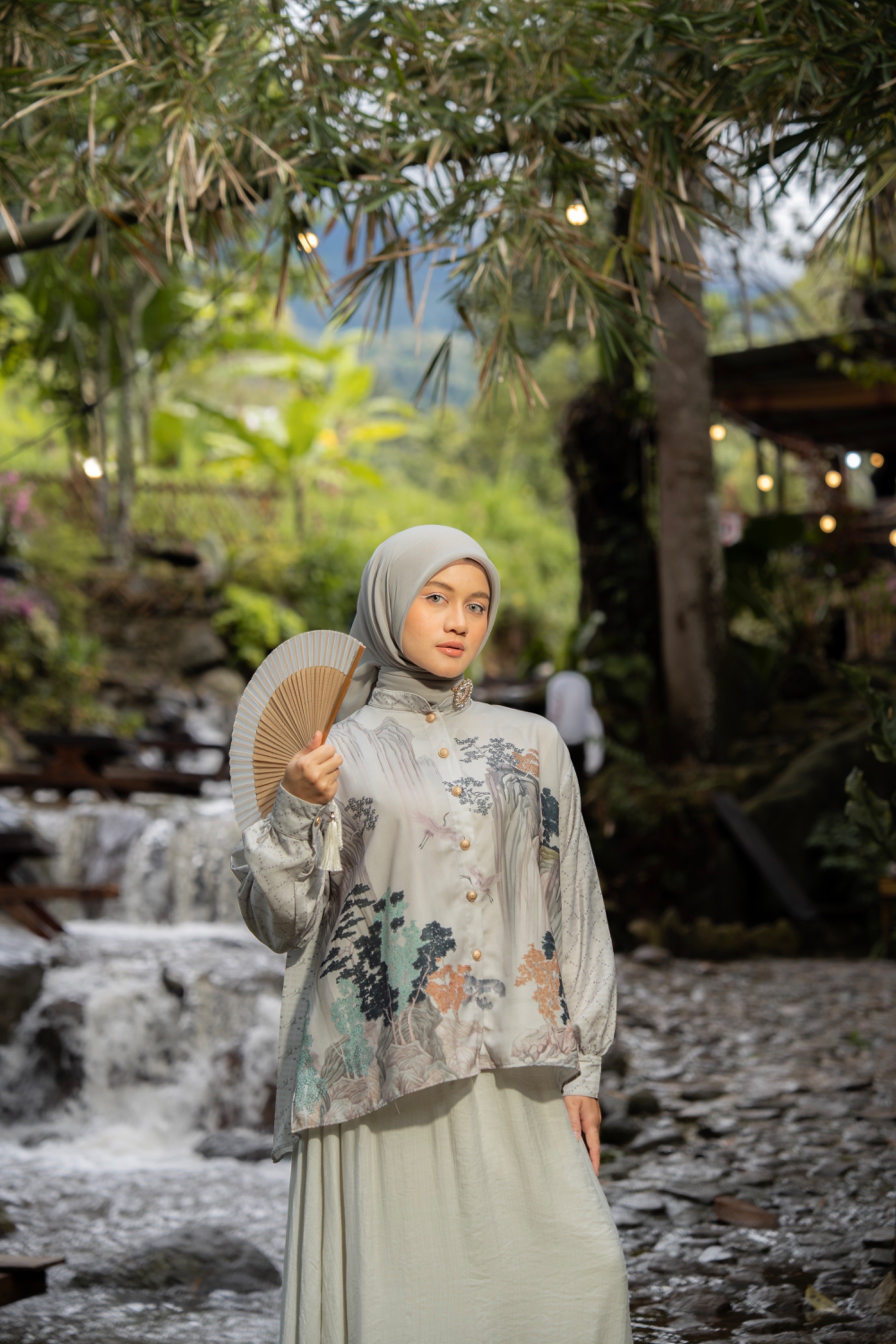 Shiranami Top Ivory