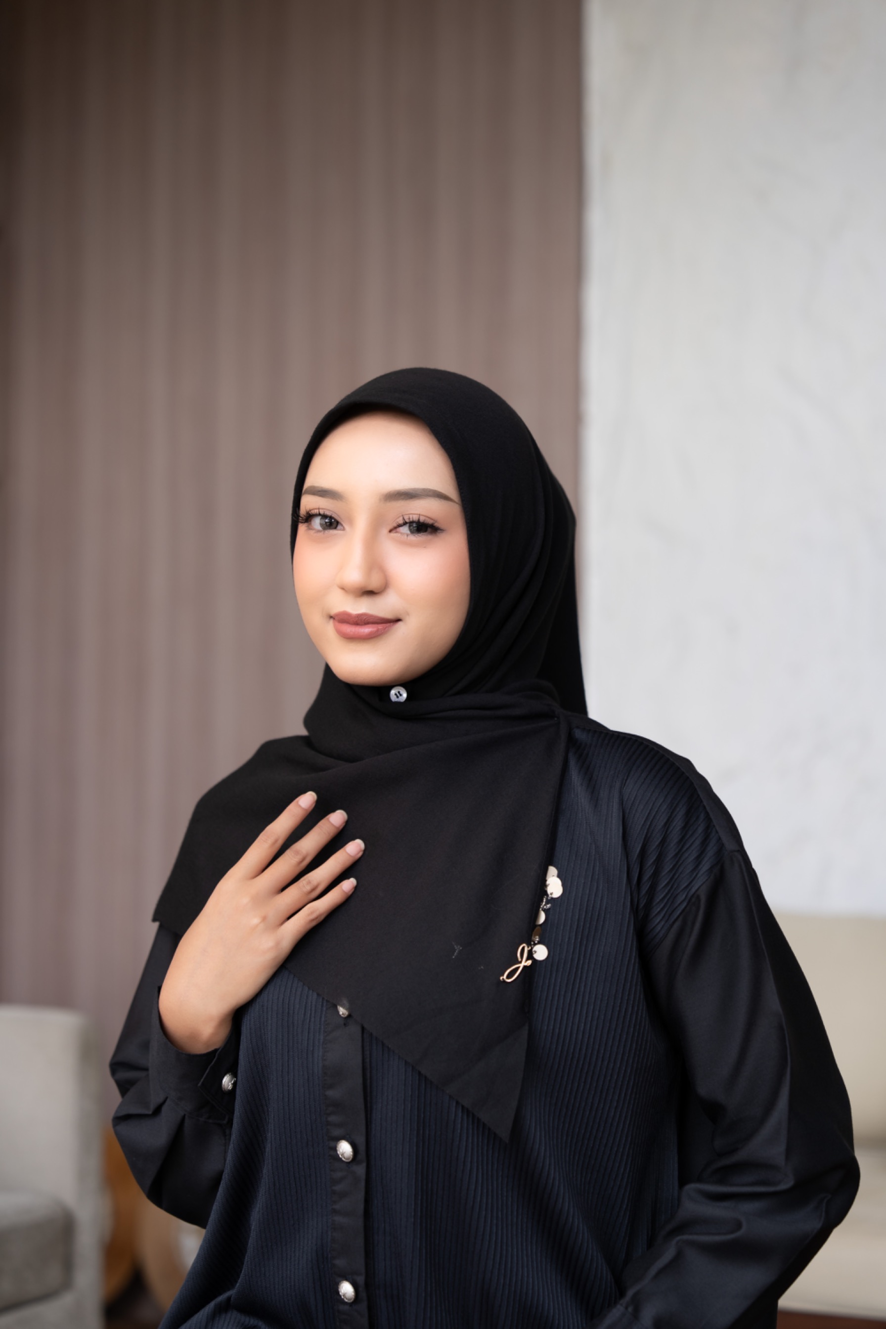 Bergo voal black