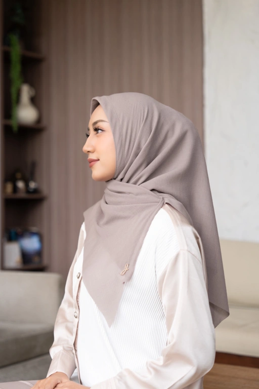 Image of Instant voal taupe 