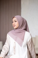 Bergo voal dusty