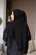 Bergo voal syar'i black