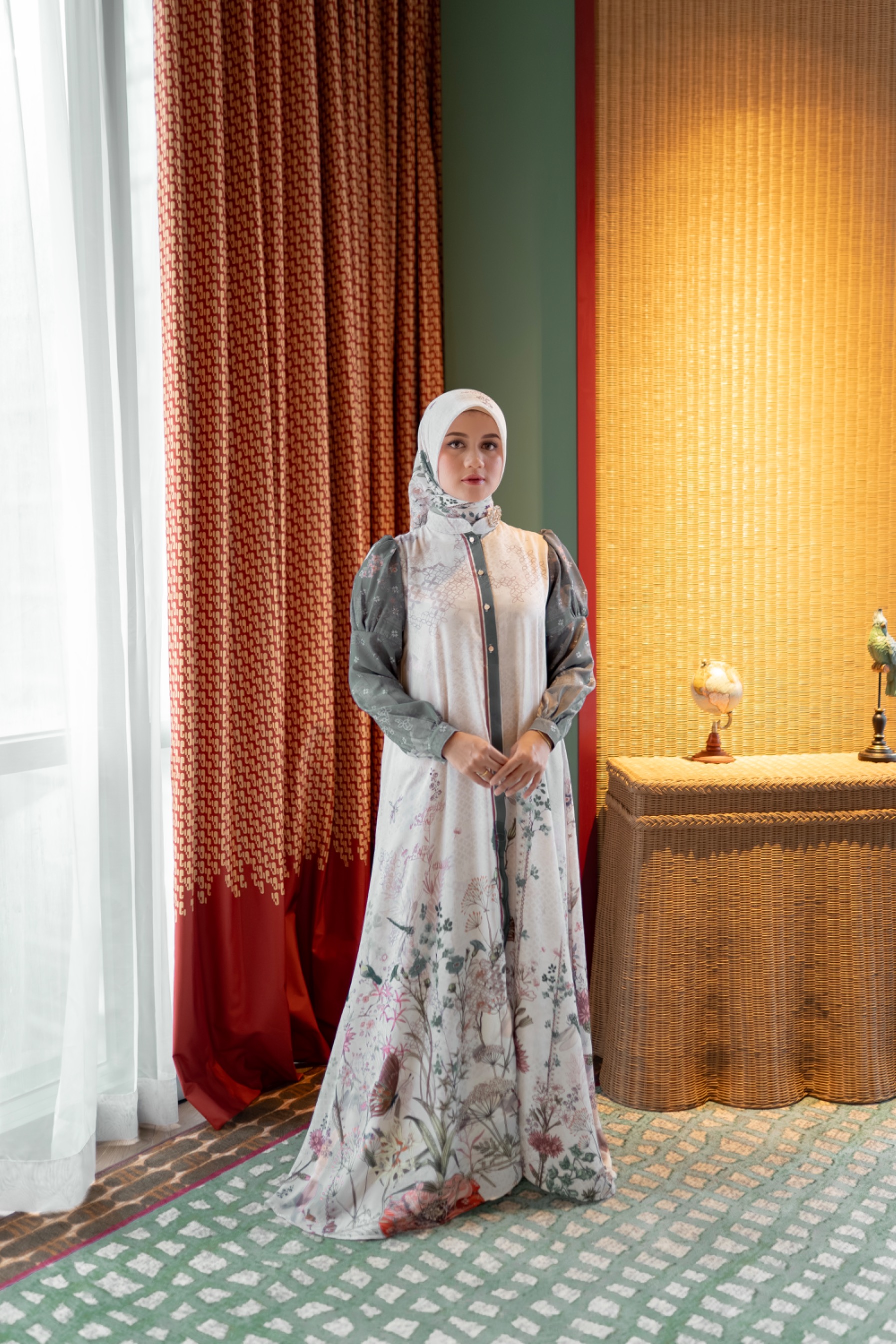 Annora Dress Green