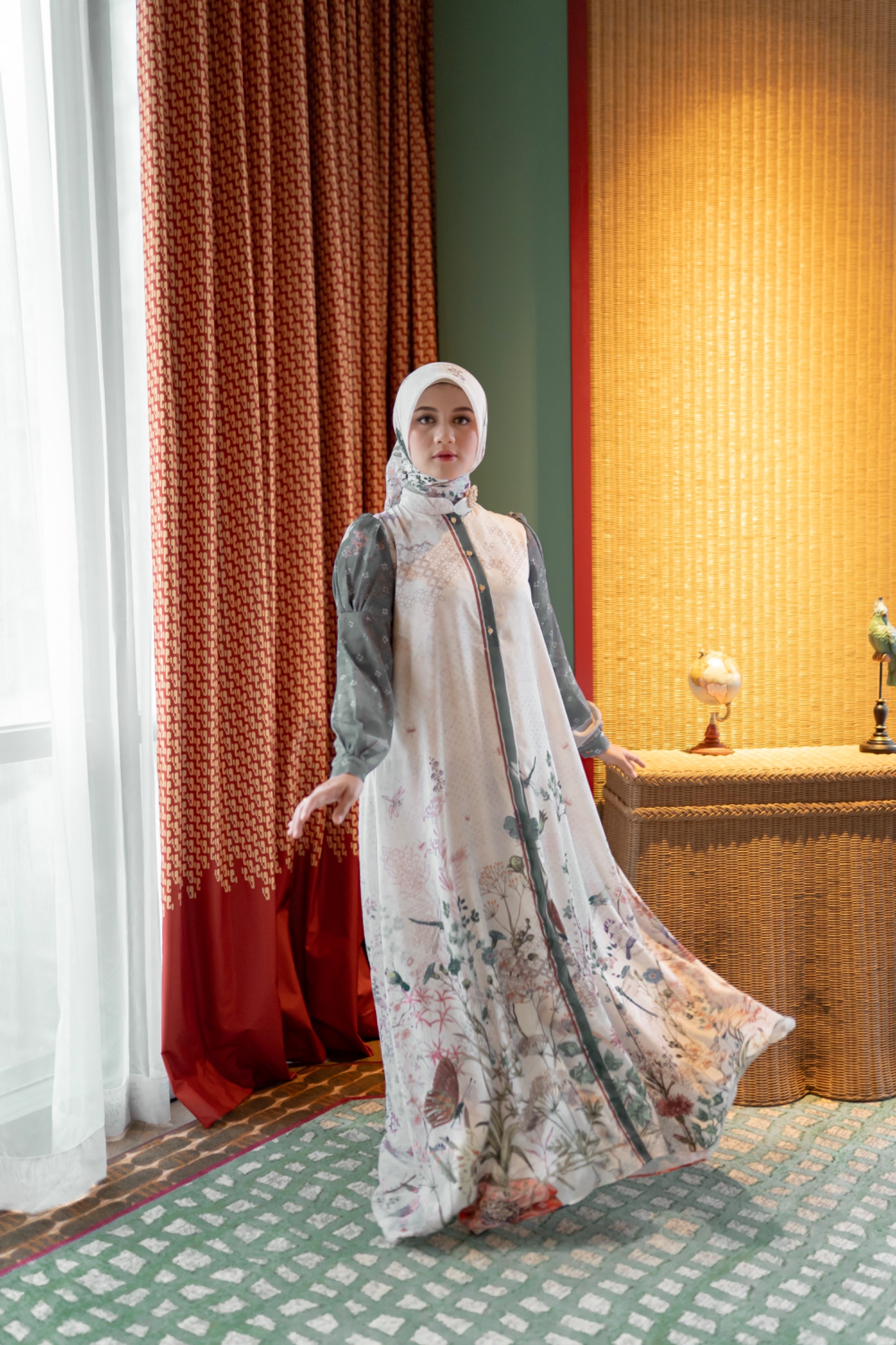 Annora Dress Green