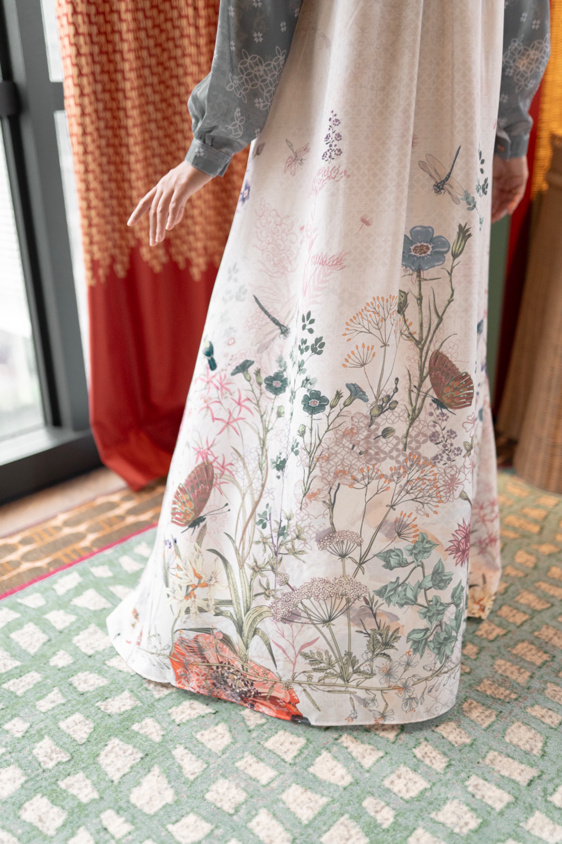 Annora Dress Green