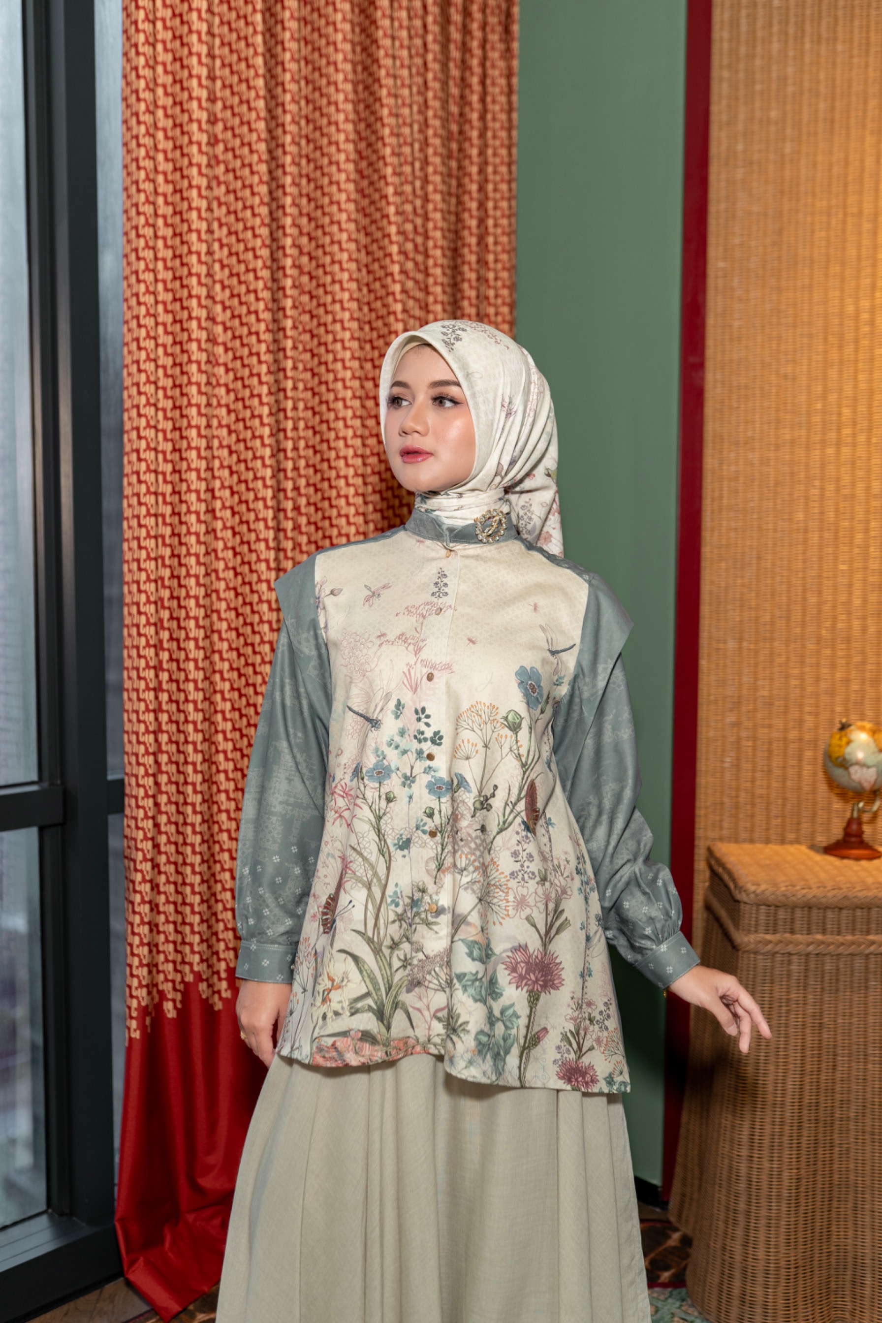 Annora Top Green