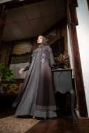 Siera dress maroon