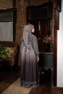 Siera dress maroon