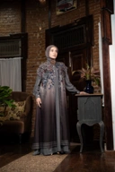 Siera dress maroon