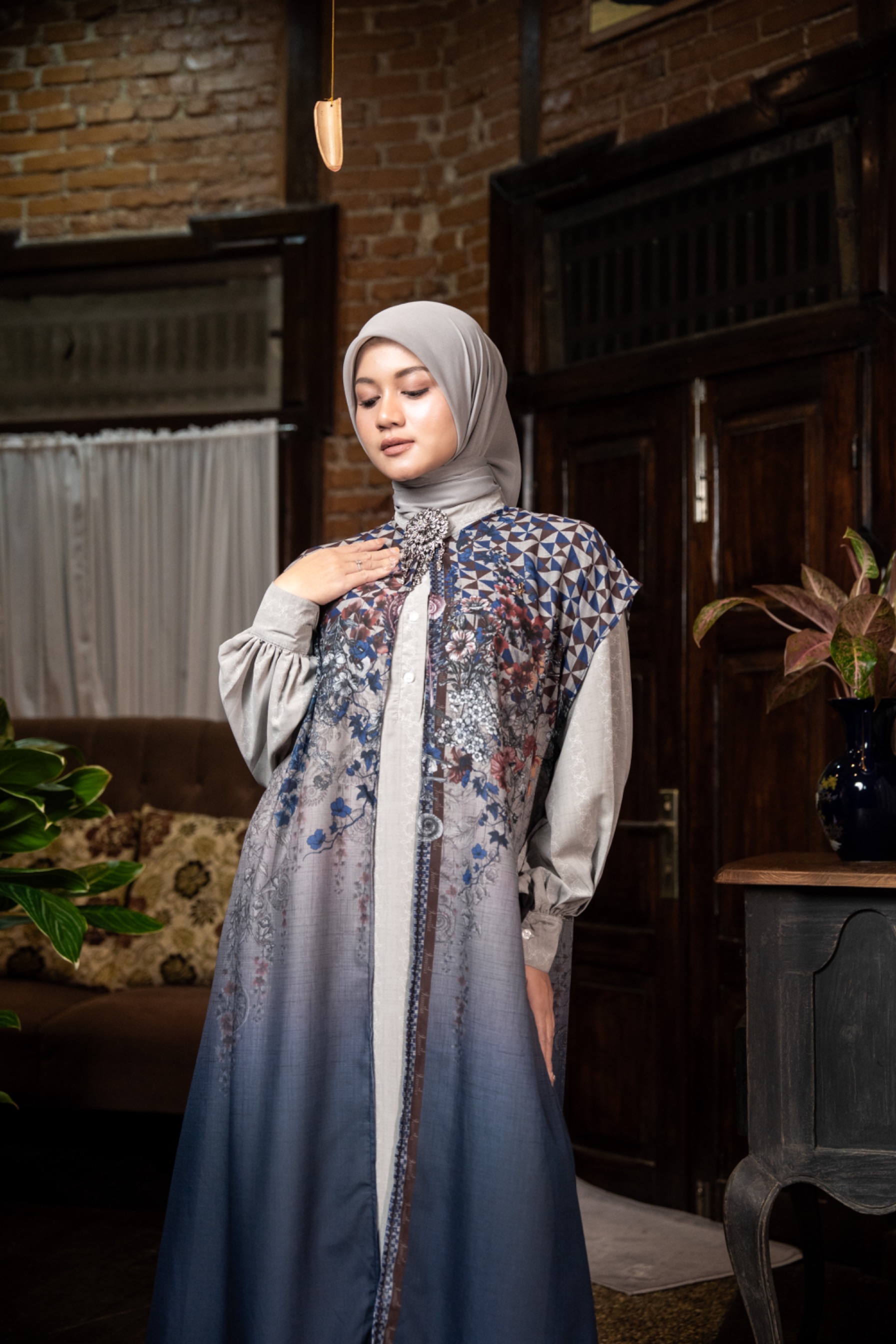 Siera dress navy