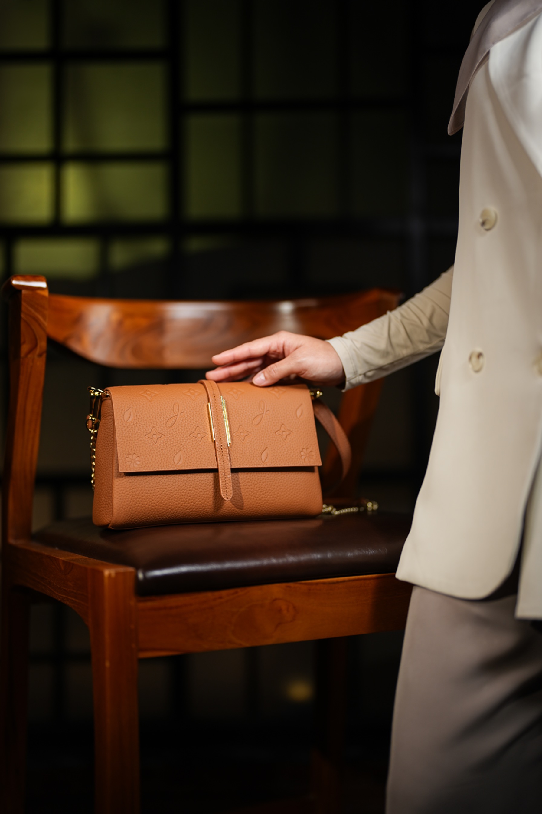 Cindy Classy Bag Tan
