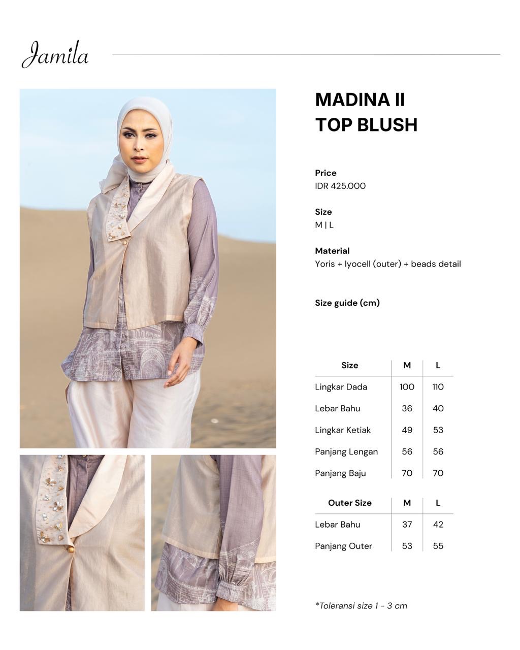 Madina II Top Blush