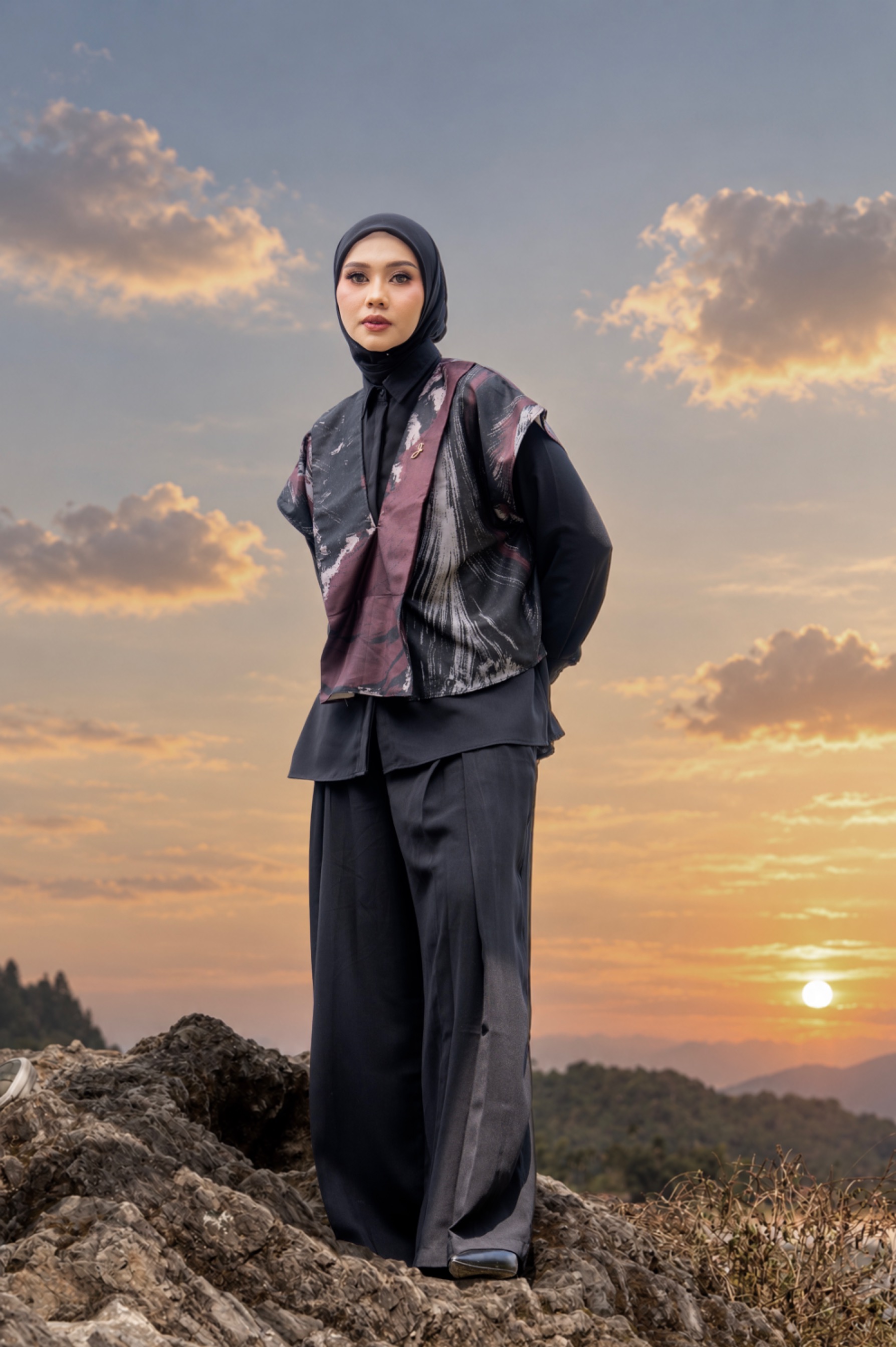 Seinara Top Black
