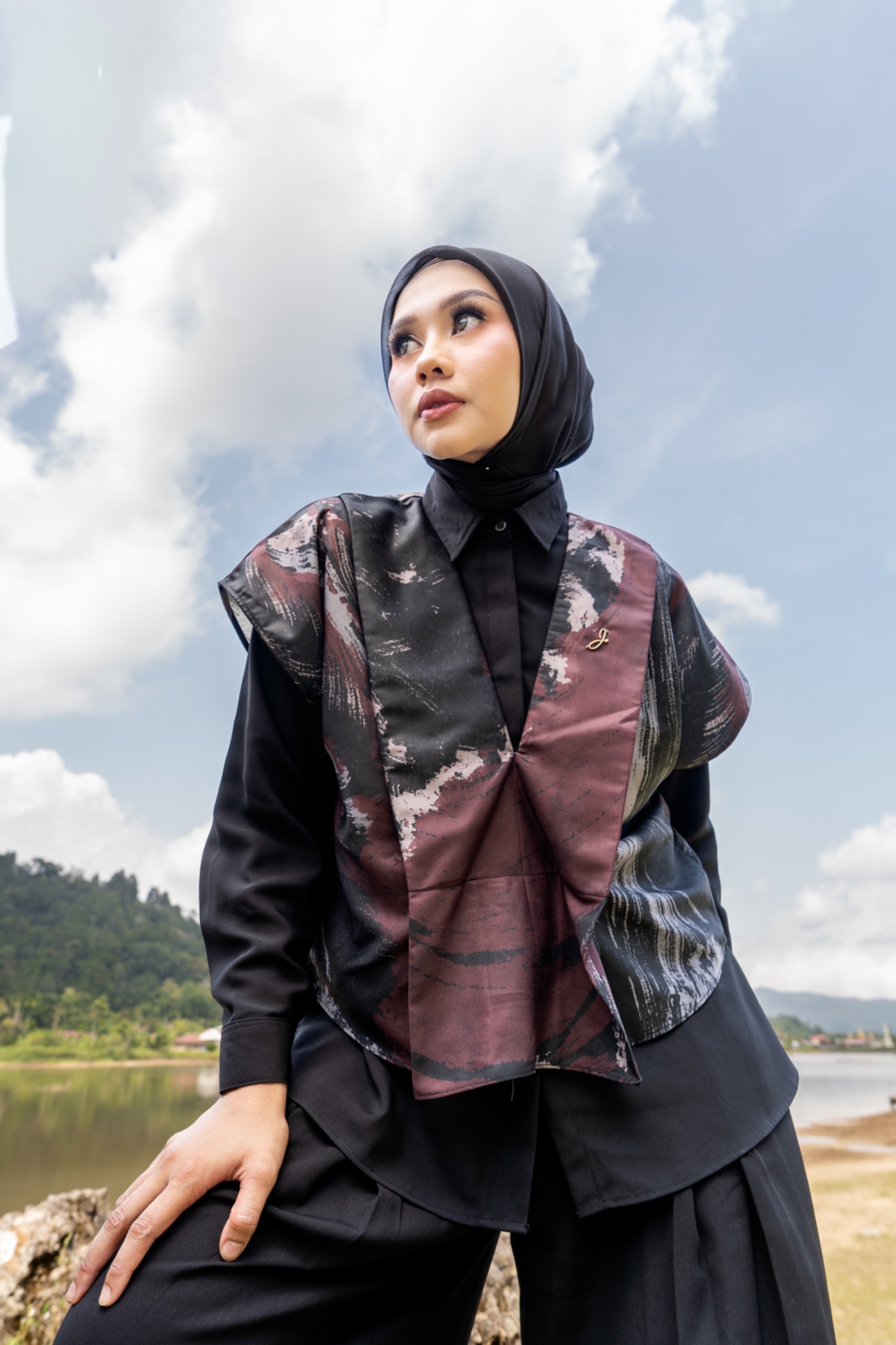 Seinara Top Black
