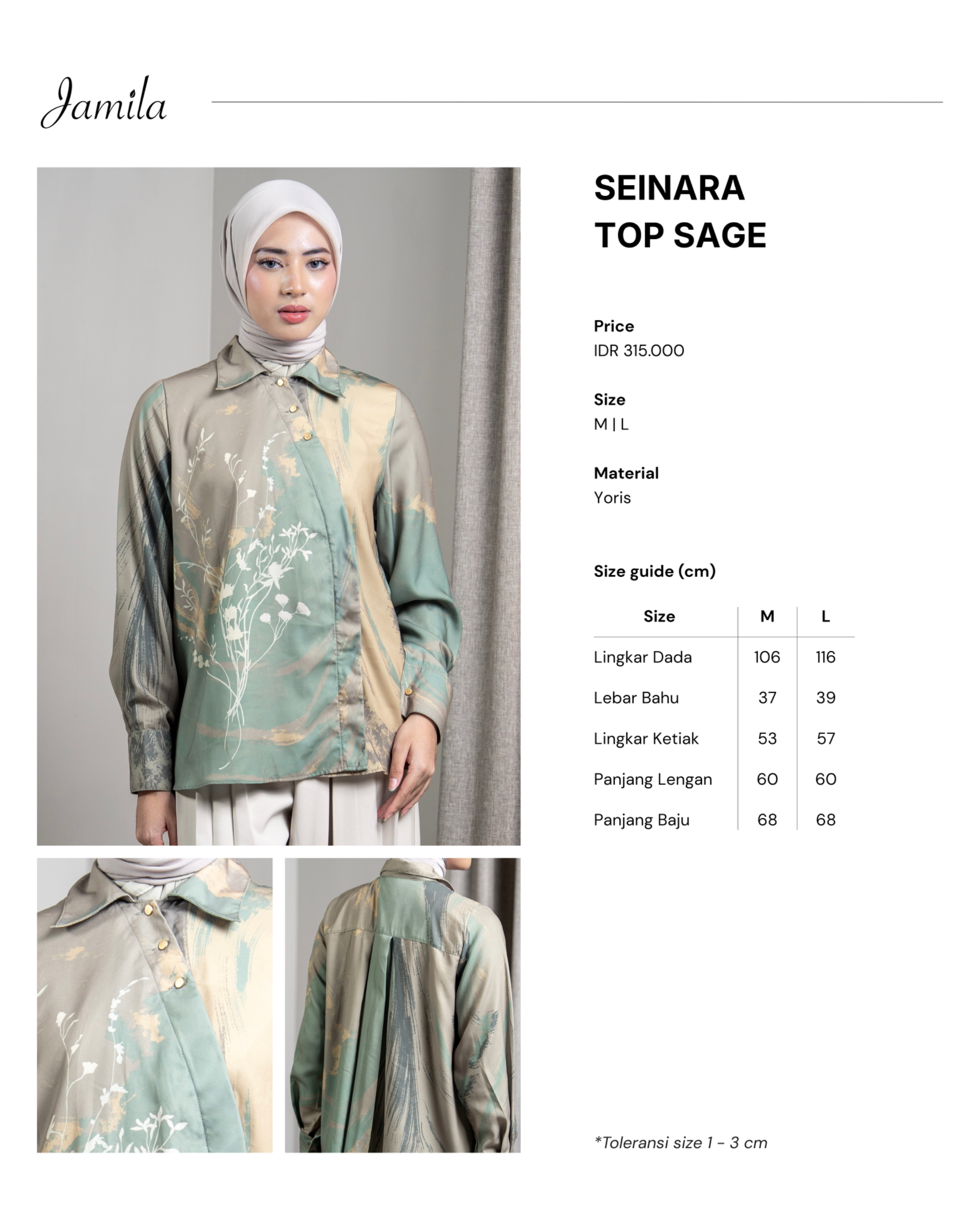 Seinara Top Sage