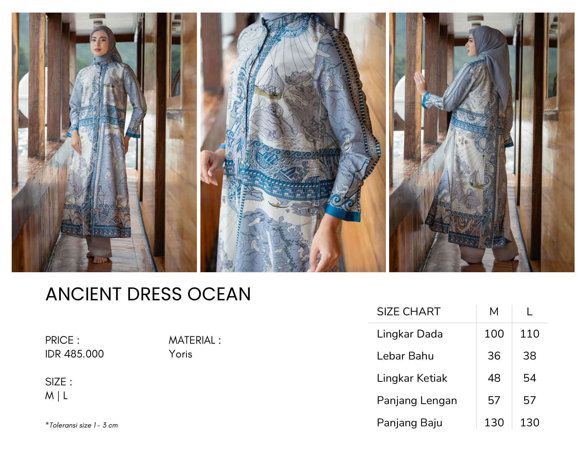 Ancient Dress Ocean