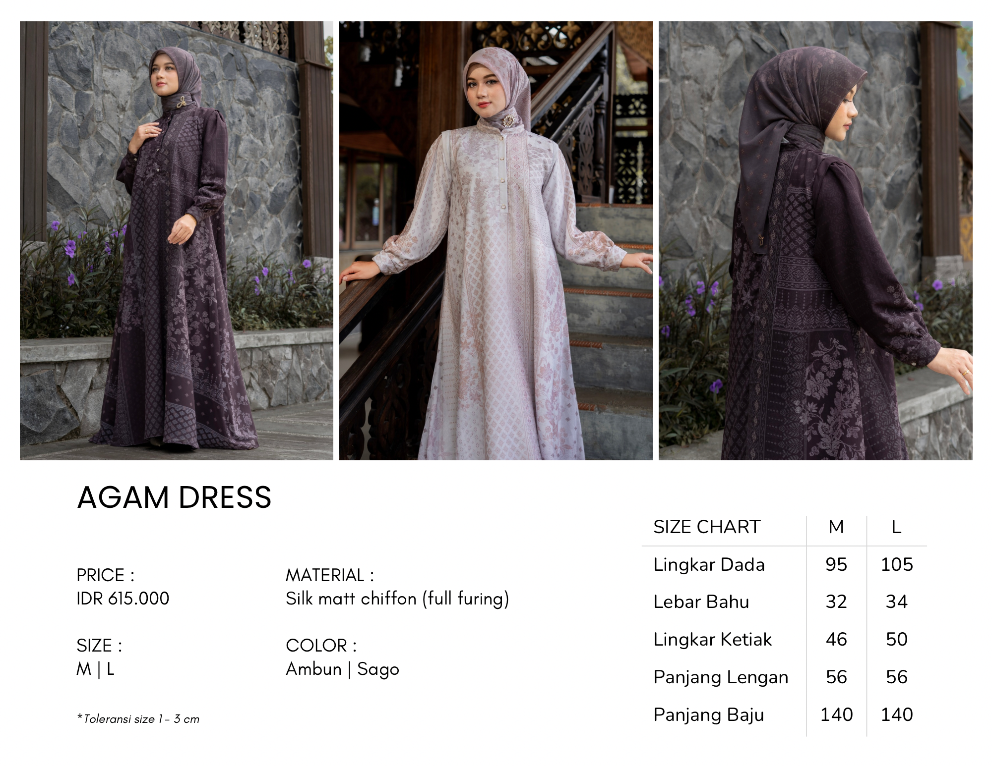 Agam Dress Sago