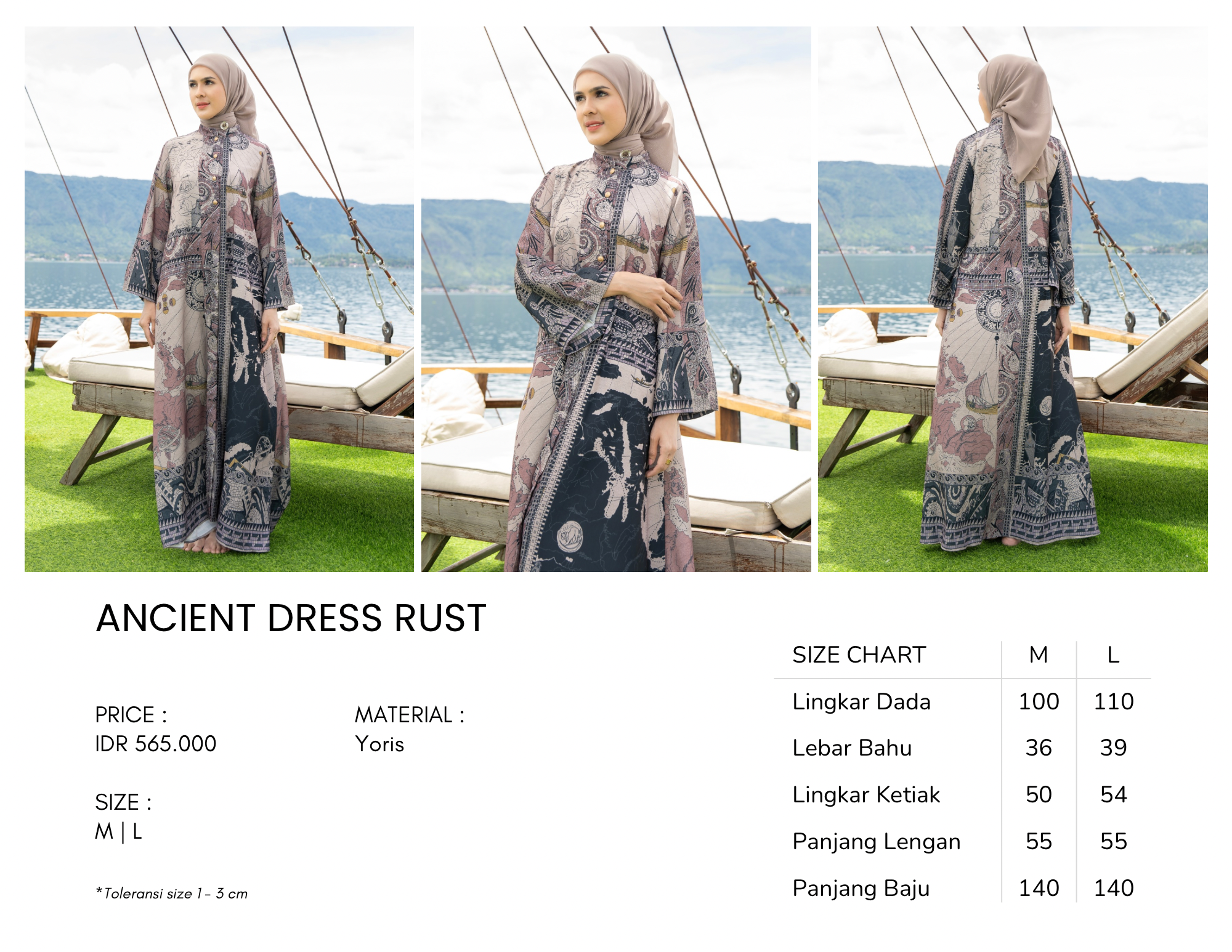 Ancient Dress Rust