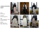 Jamila Pleated Skirt Grey